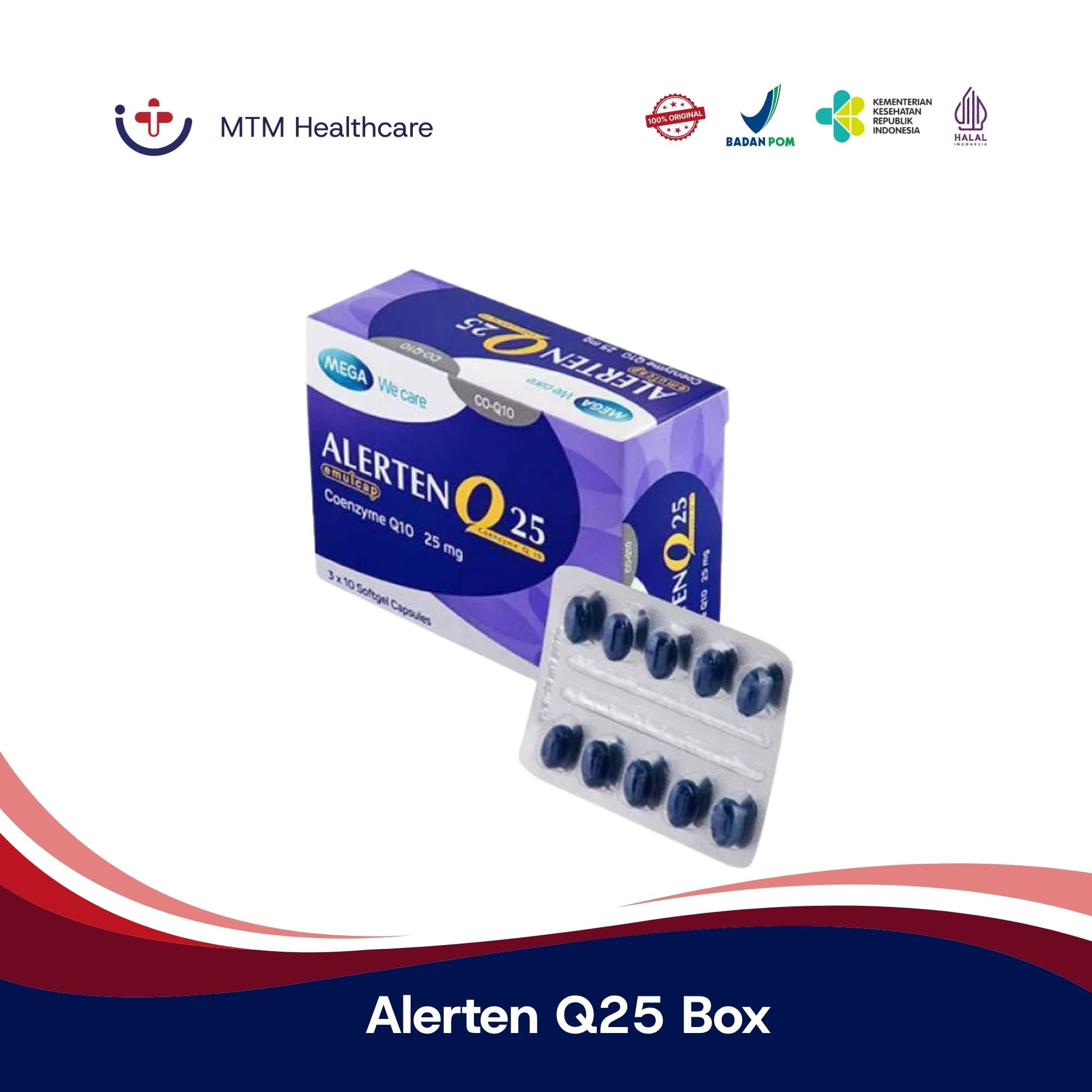 Alerten Q25 Box Isi 30 Tablet Vitamin Suplemen