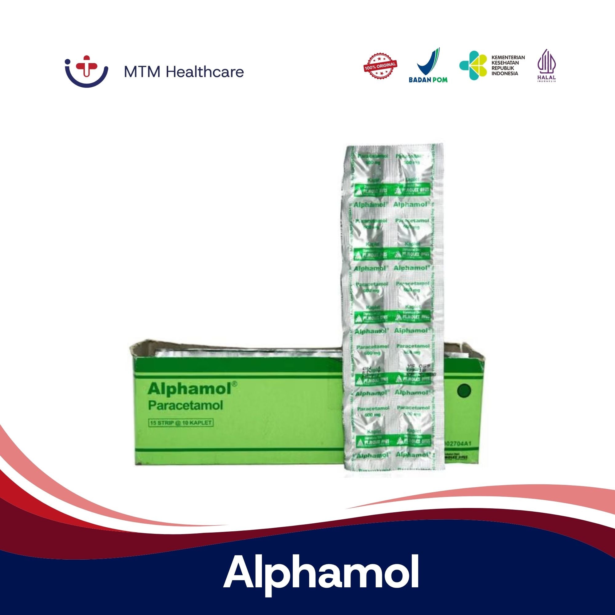 Alphamol Box Isi 150 Tablet