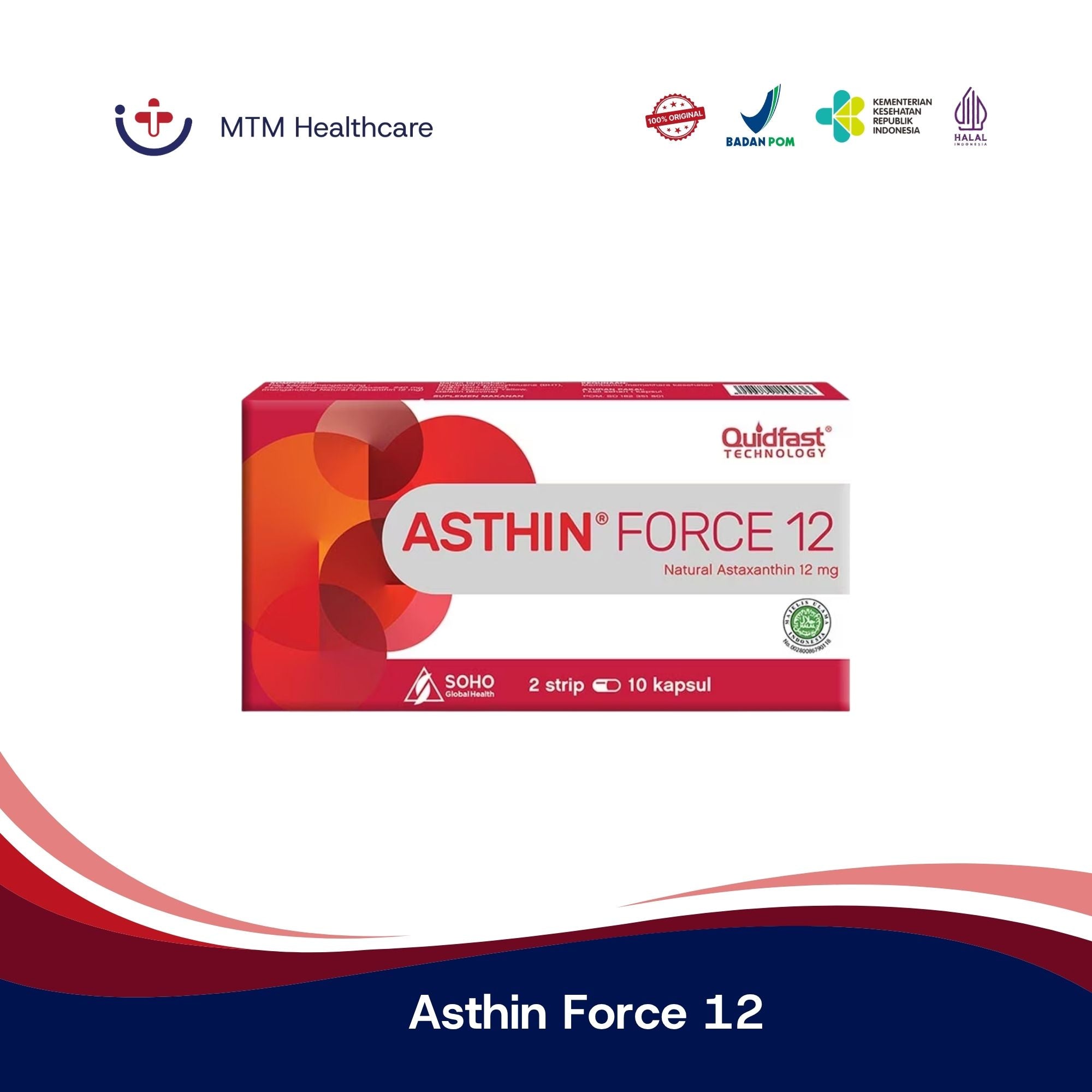 Asthin Force 12 Box Isi 20 Tablet