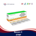 BECOM C STRIP 10 KAPLET SANBE VITAMIN