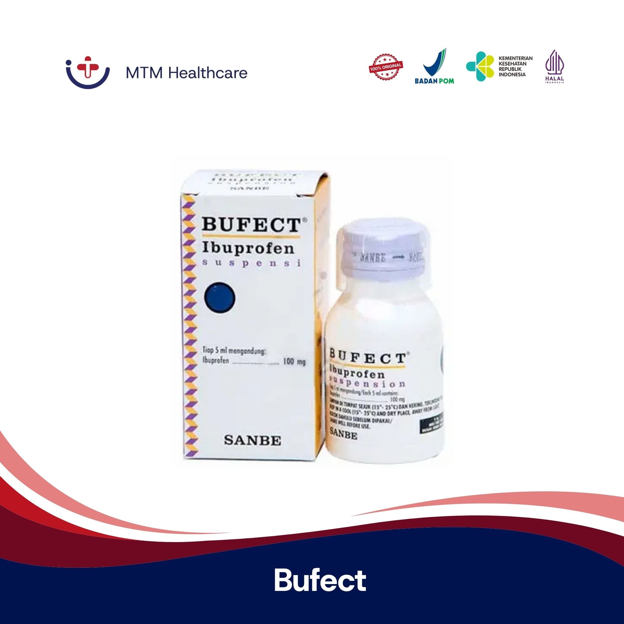 Bufect Obat Pereda Nyeri 60ML