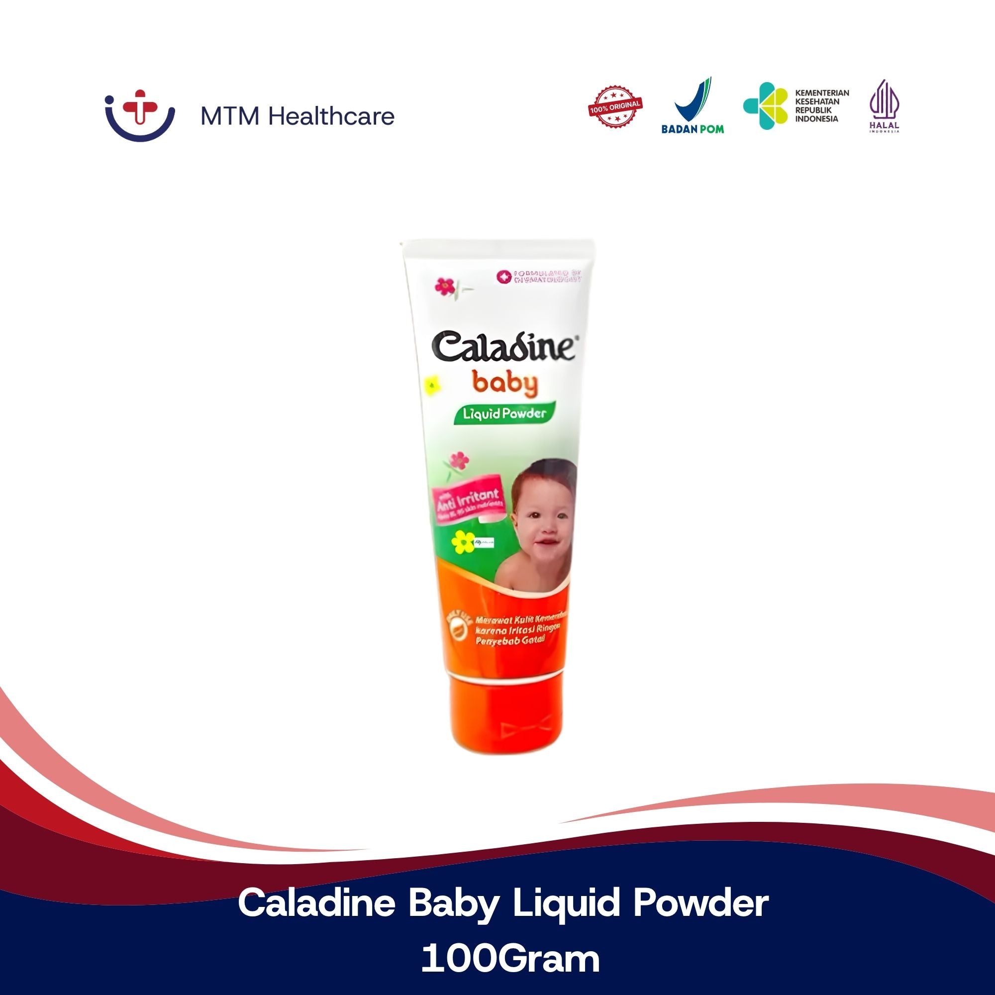 Caladine Baby Liquid Powder 100Gram