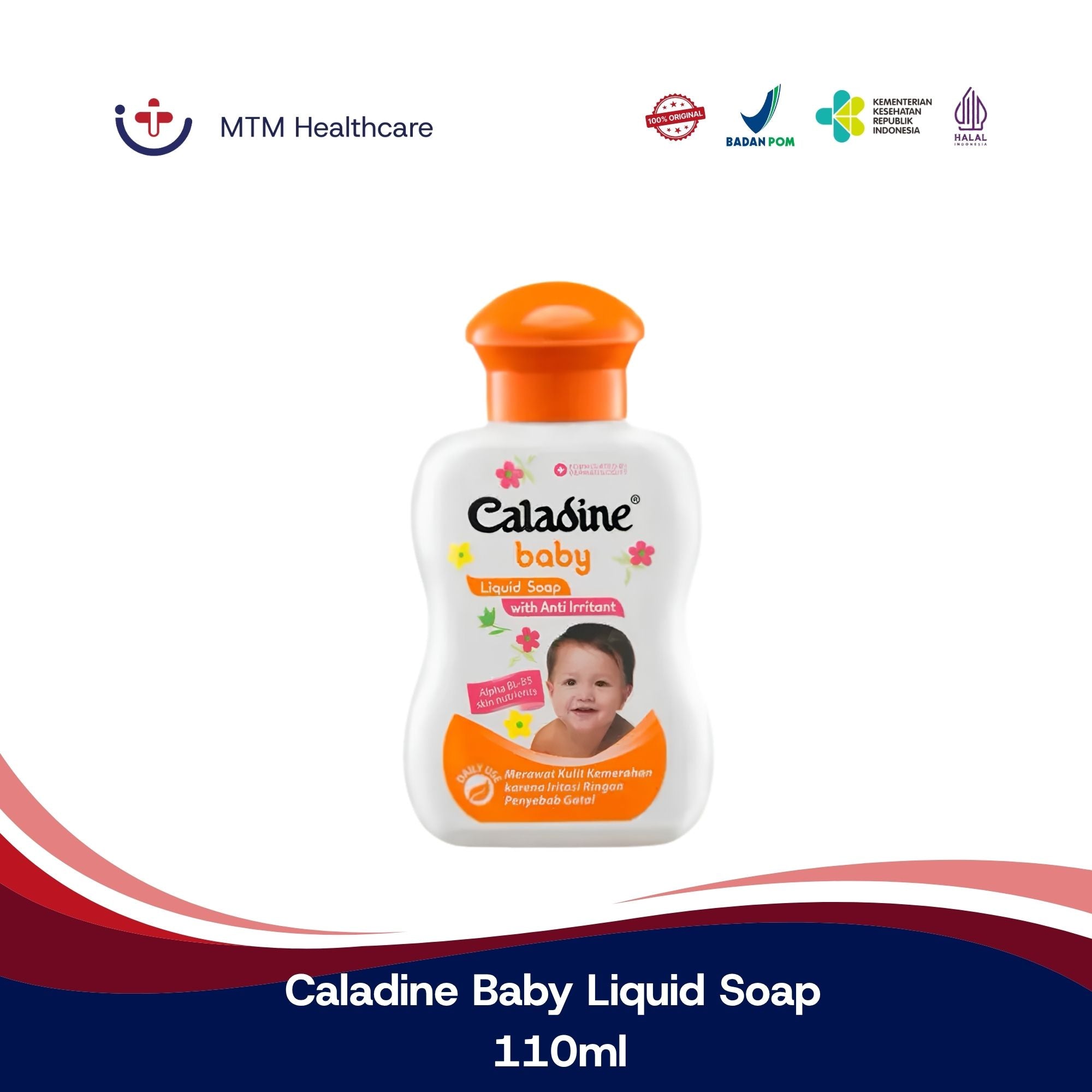 Caladine Baby Liquid Soap 110ml