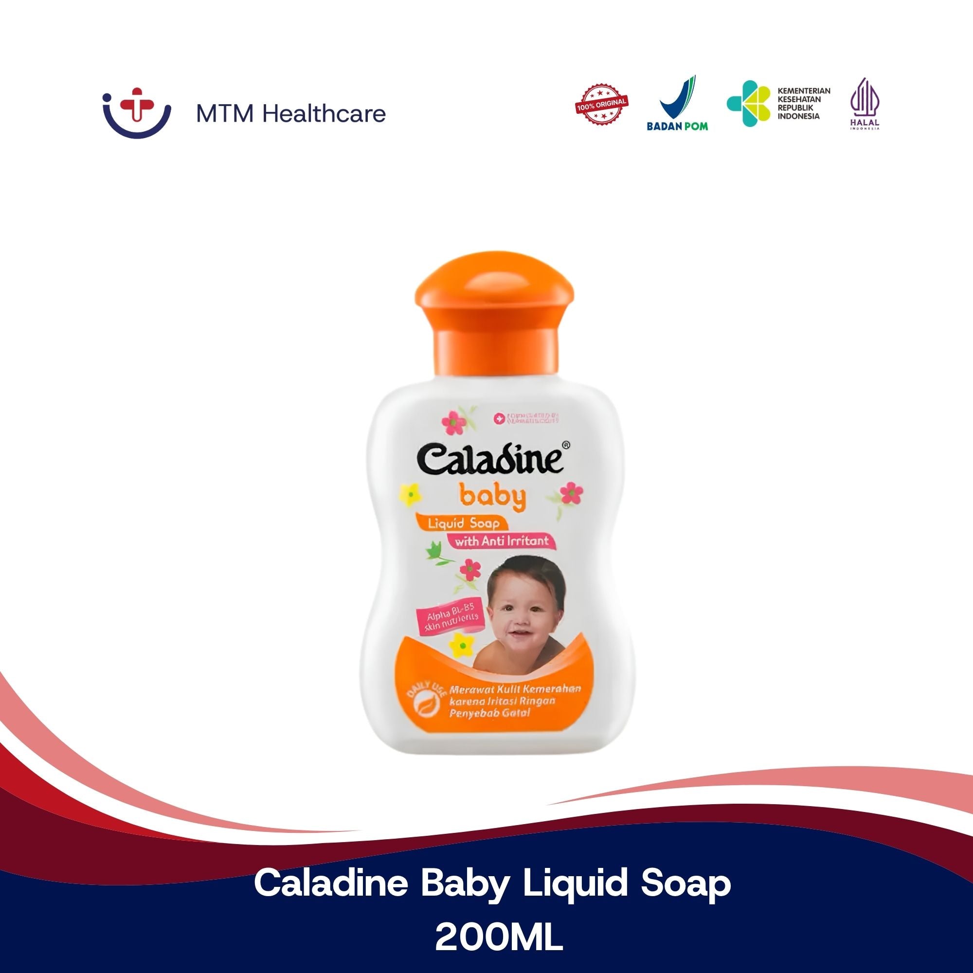 Caladine Baby Liquid Soap 200ML