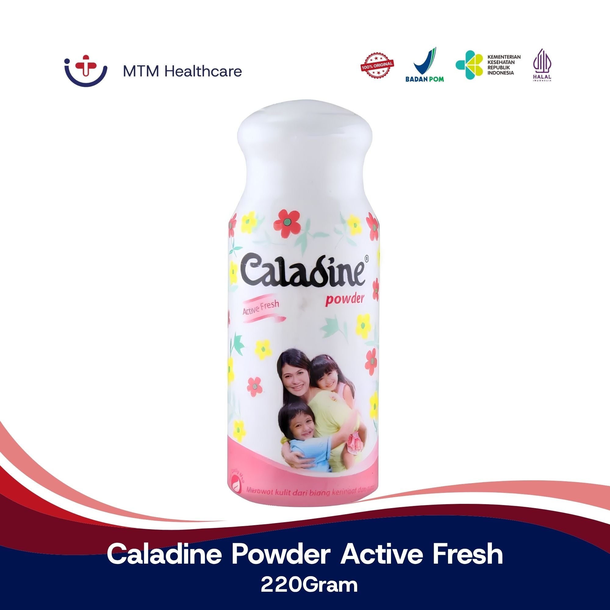 Caladine Powder Active Fresh 220Gram