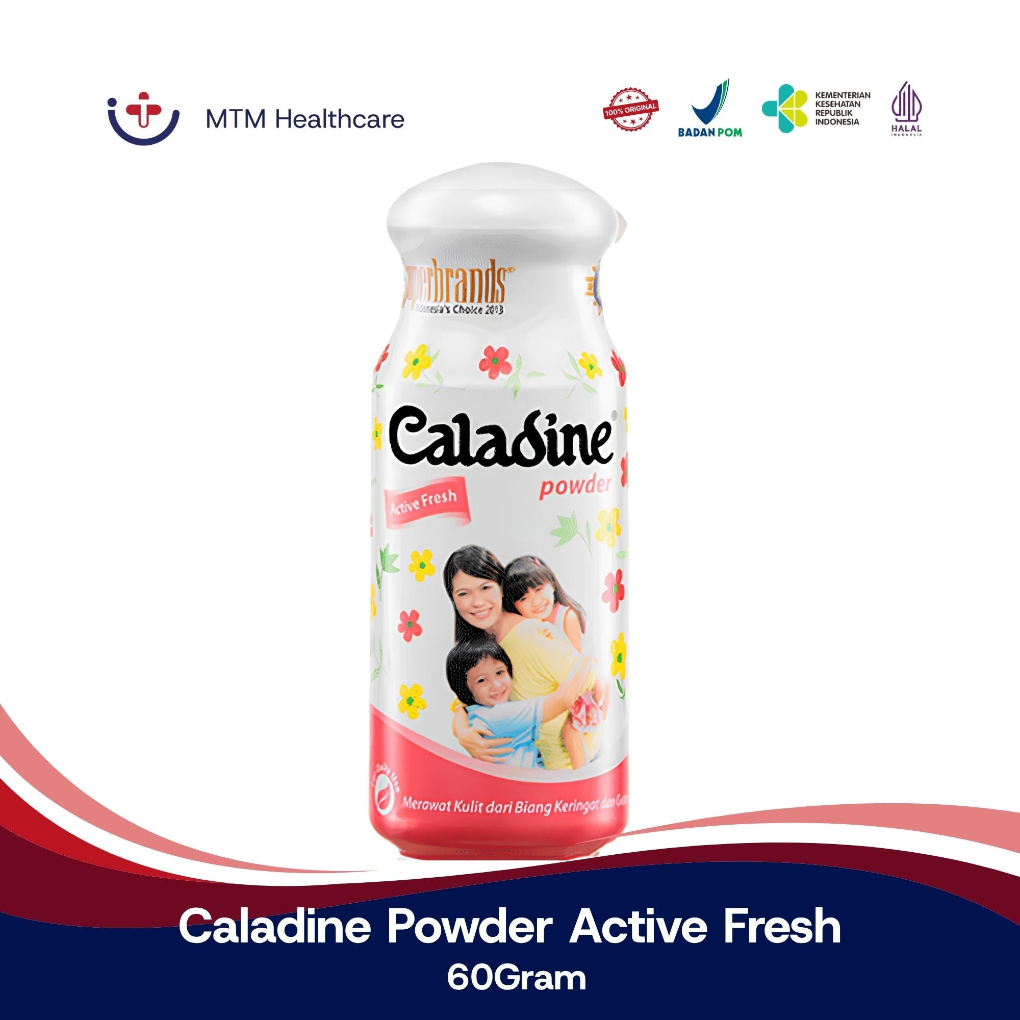 Caladine Powder Active Fresh 60Gram