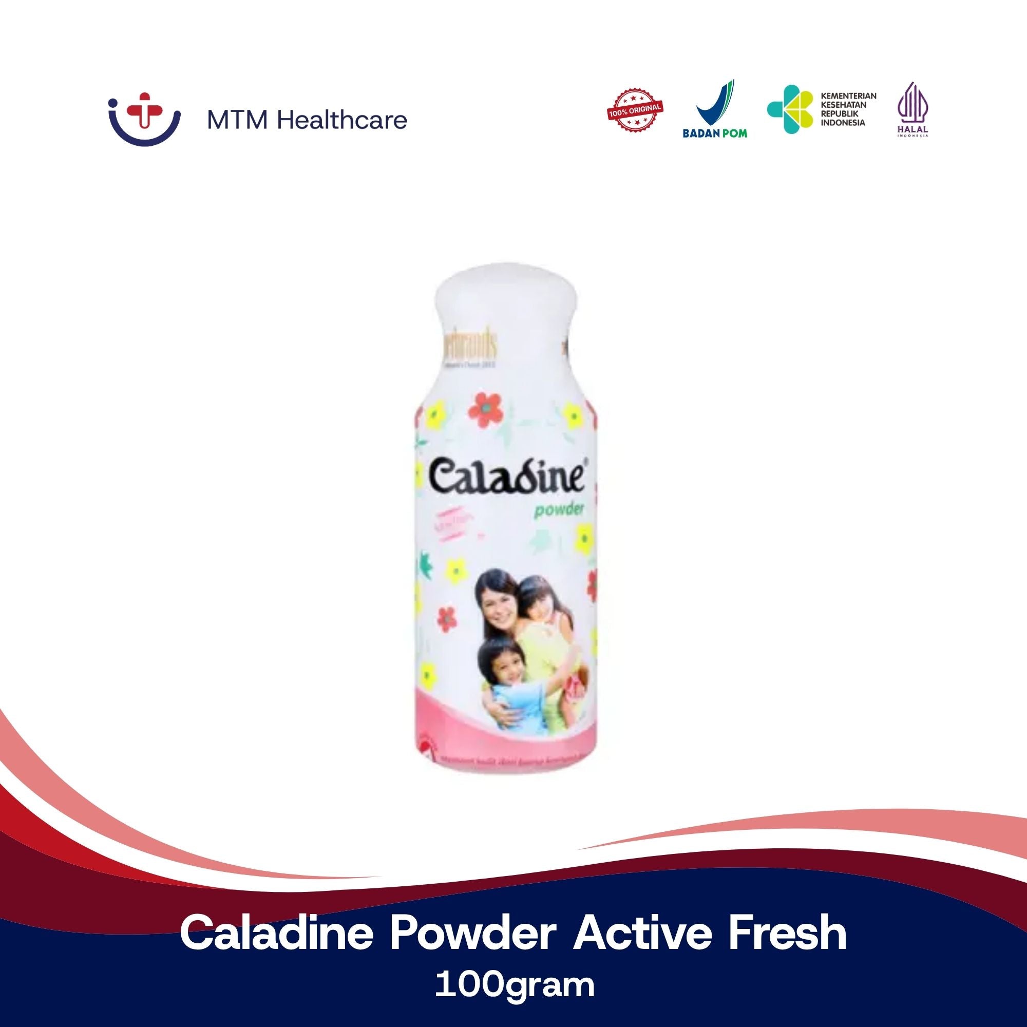 Caladine Powder Active Fresh 100Gram