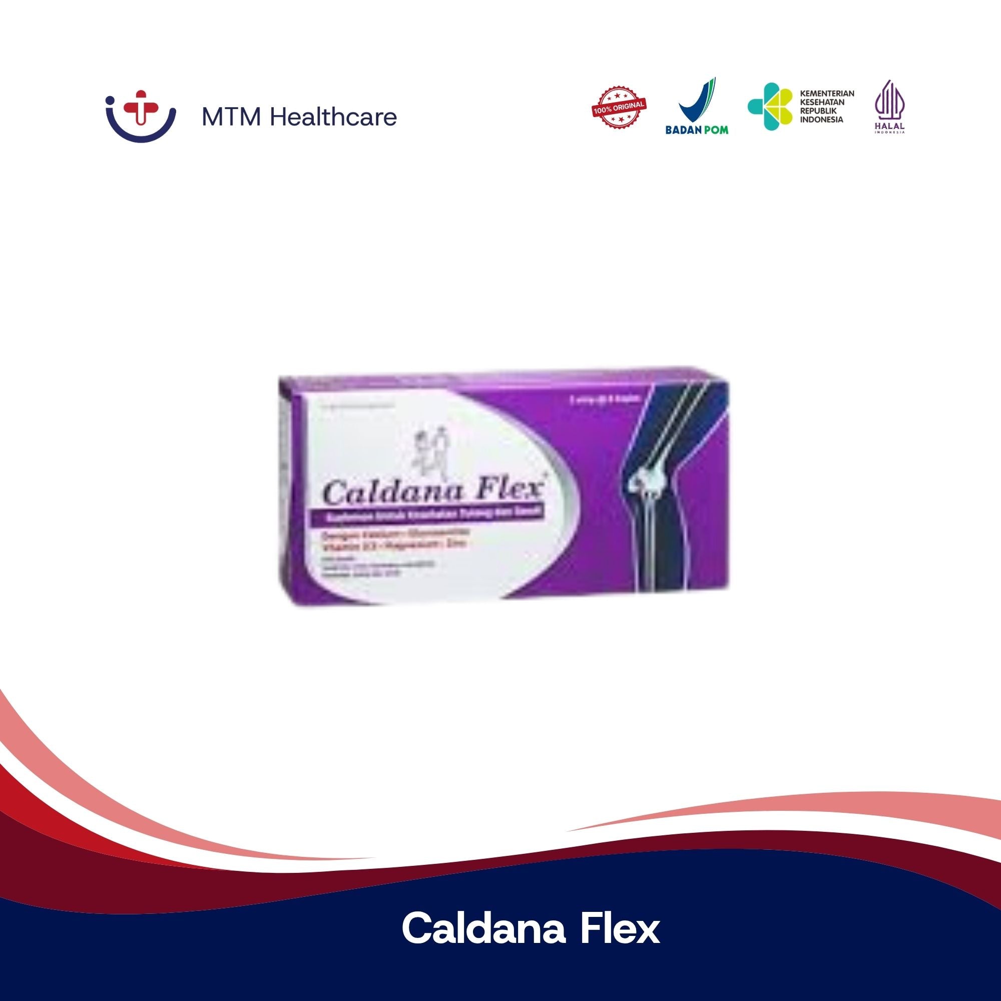 Caldana Flex Box Isi 30 Tablet Vitamin Suplemen