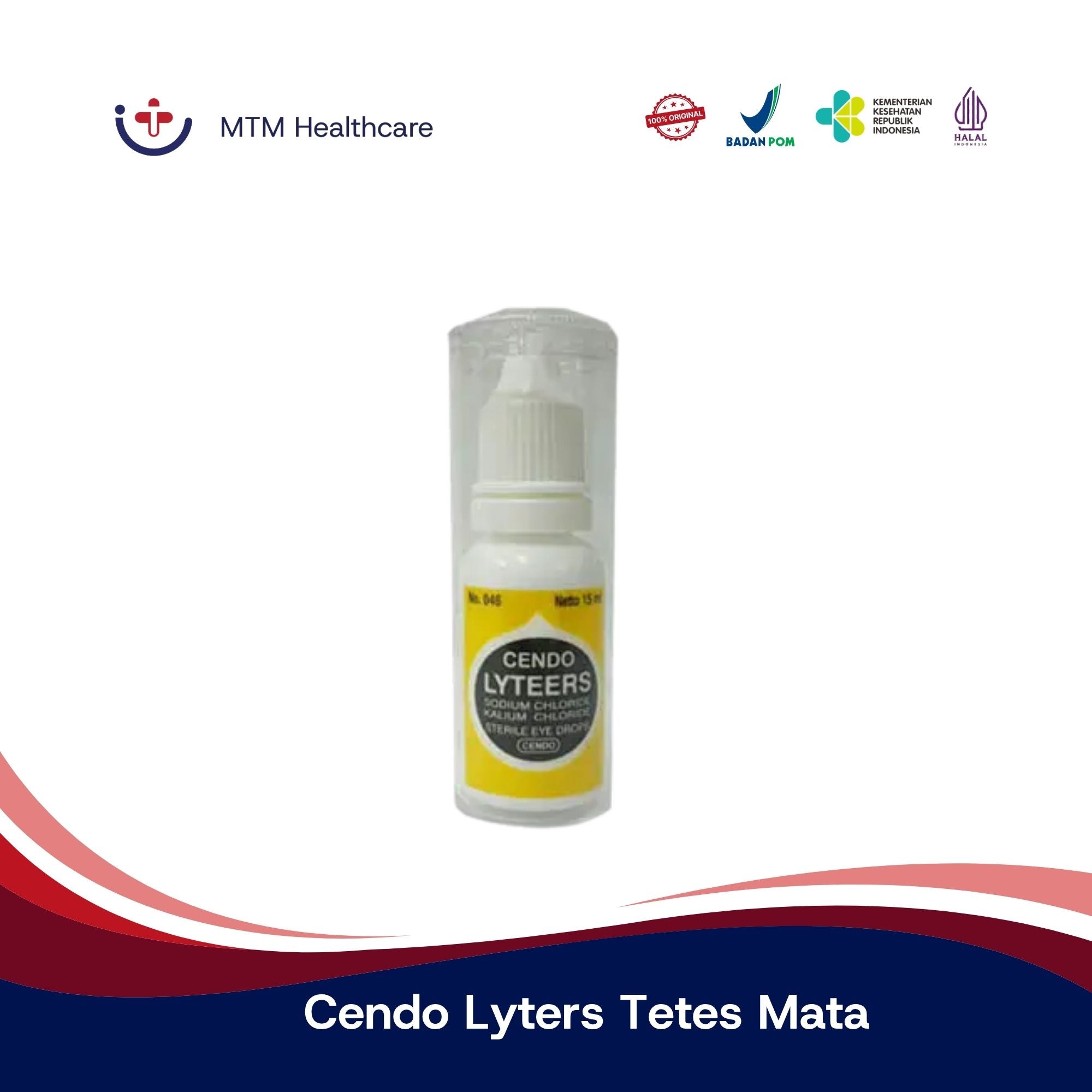 CENDO LYTERS TETES MATA 15 ML