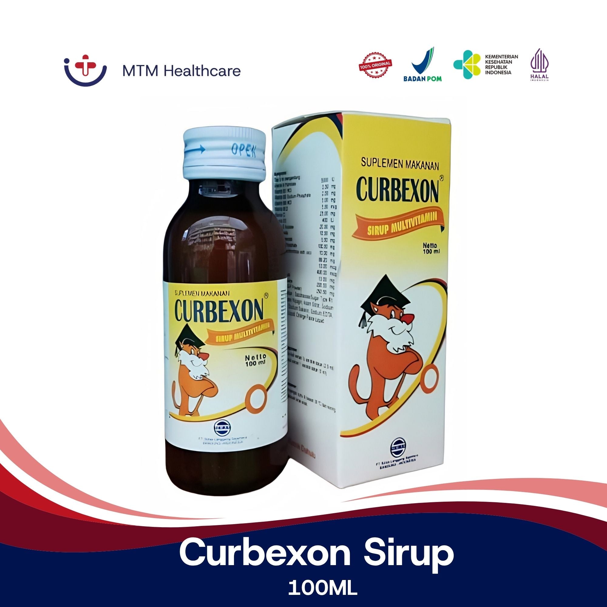 Curbexon Sirup 100ML Vitamin Suplemen