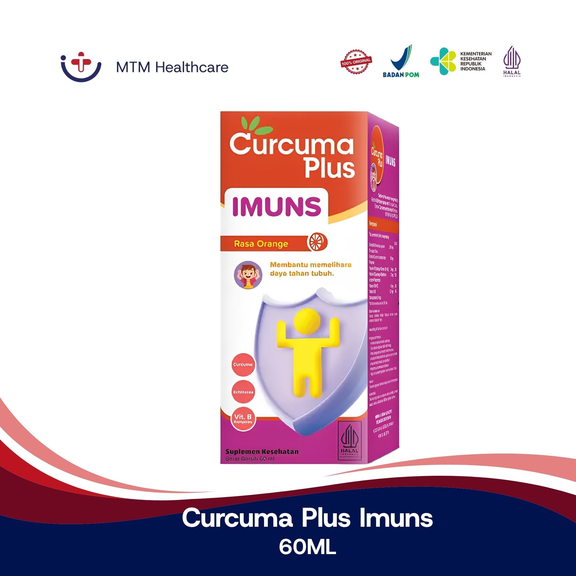 Curcuma Plus Imuns 60ML Suplemen Kesehatan