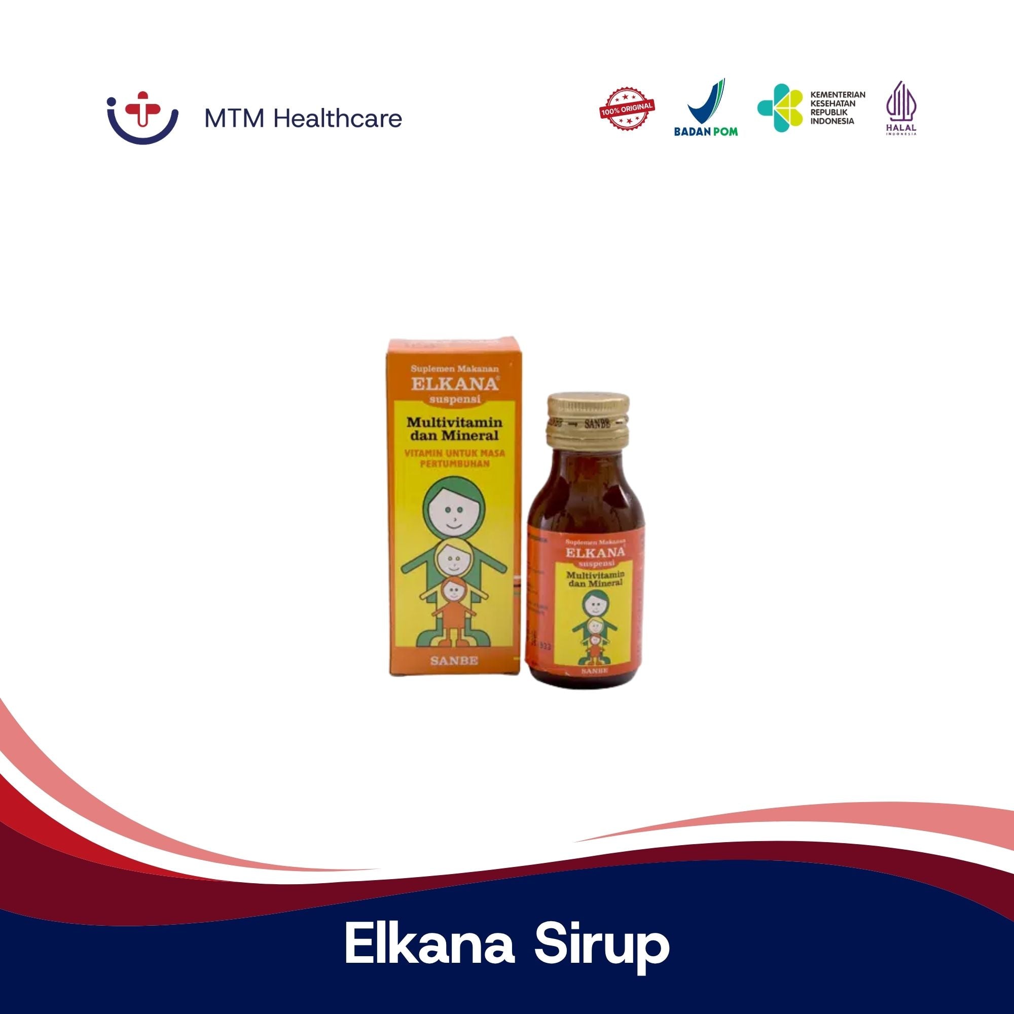 ELKANA SYRUP ISI 60 ML BOTOL
