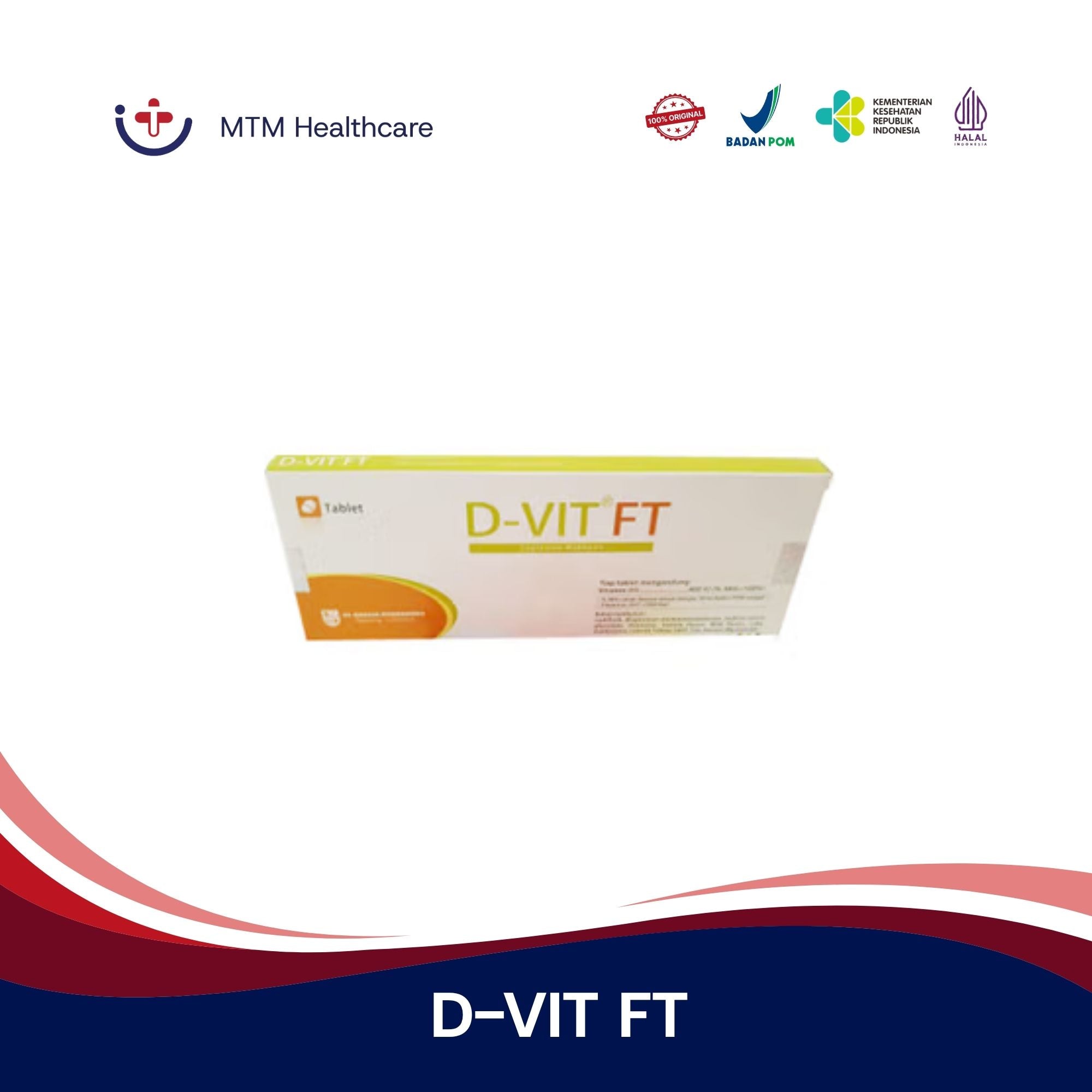 D-VIT FT Box Isi 30 Tablet