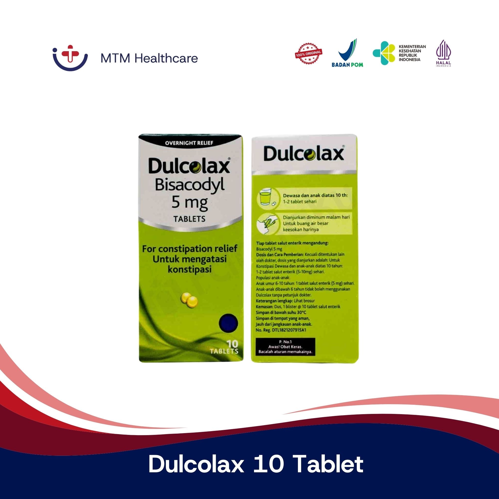DULCOLAX 10 TABLET/STRIP