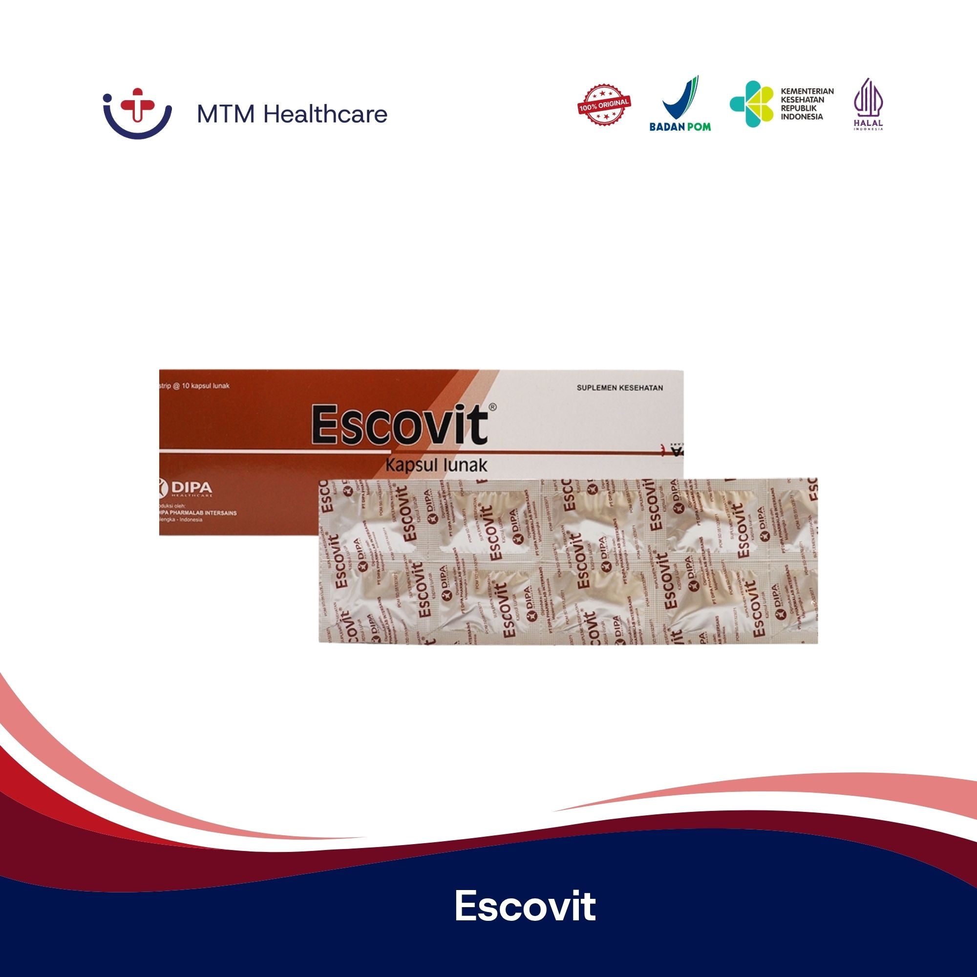 Escovit Strip 10 Tablet