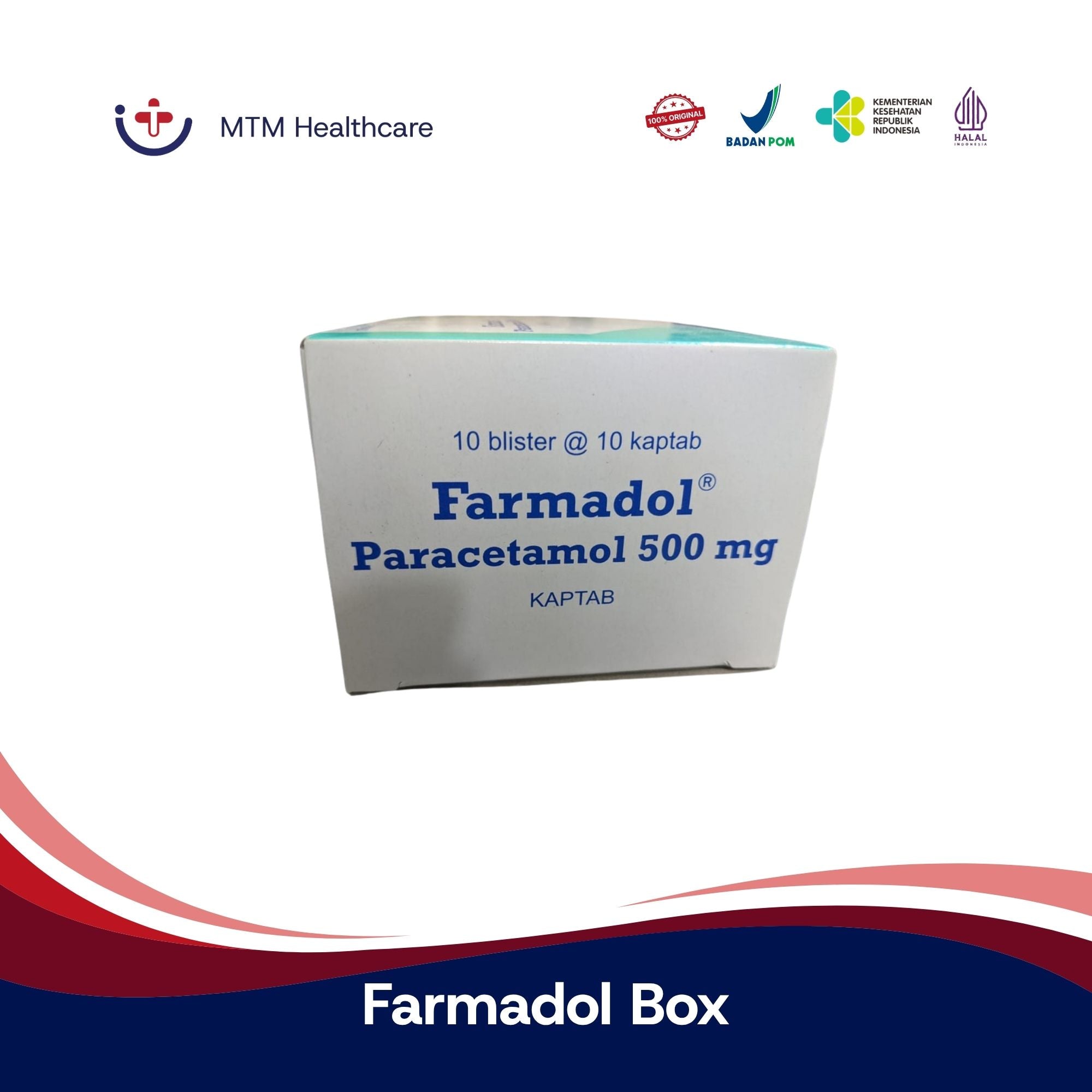 Farmadol Box Isi 100 Tablet