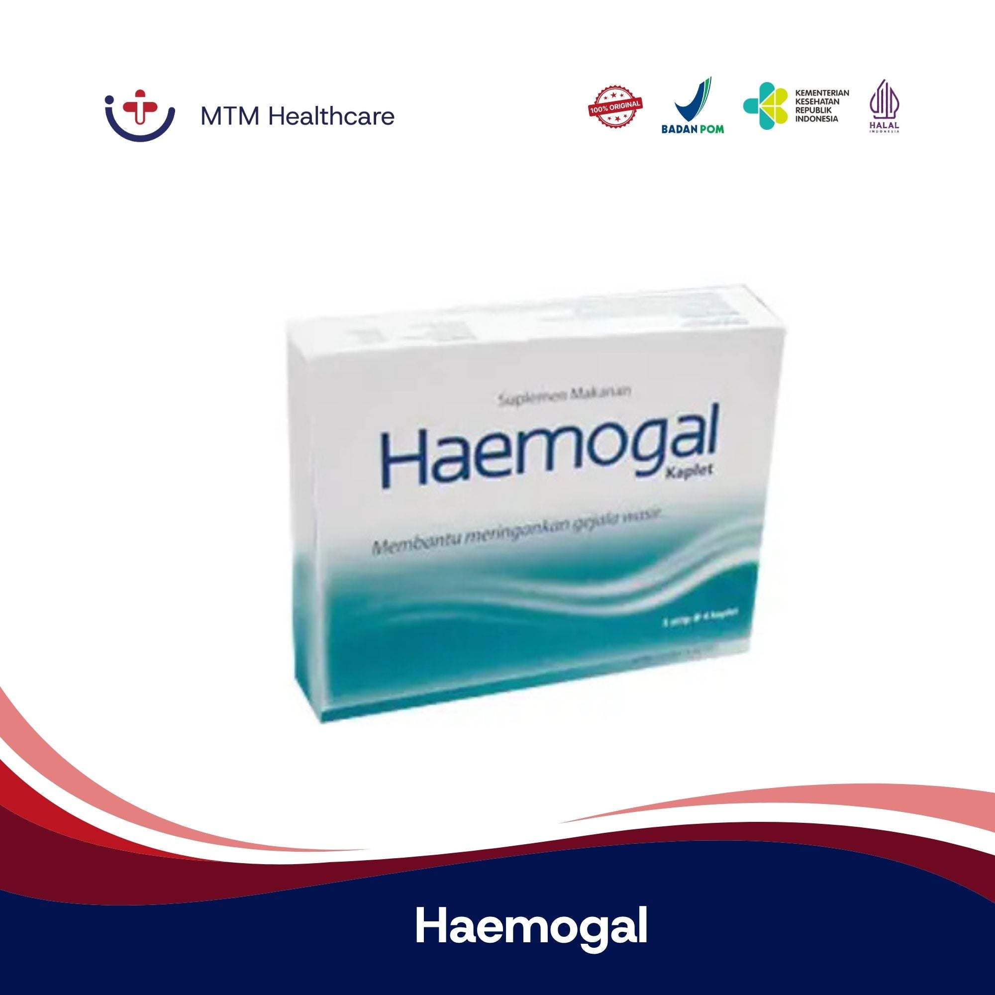 Haemogal Box Isi 12 Tablet Suplemen