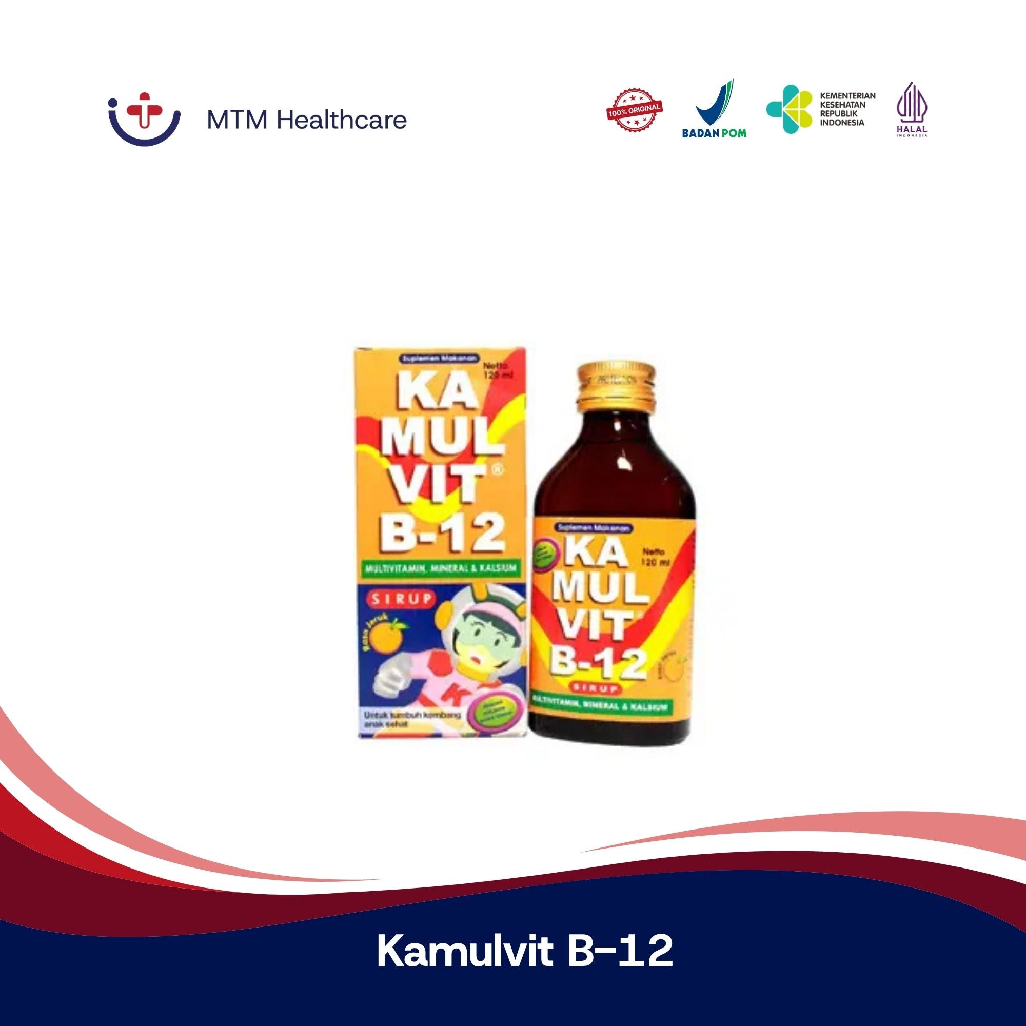 Kamulvit B-12 Sirup Multivitamin Anak