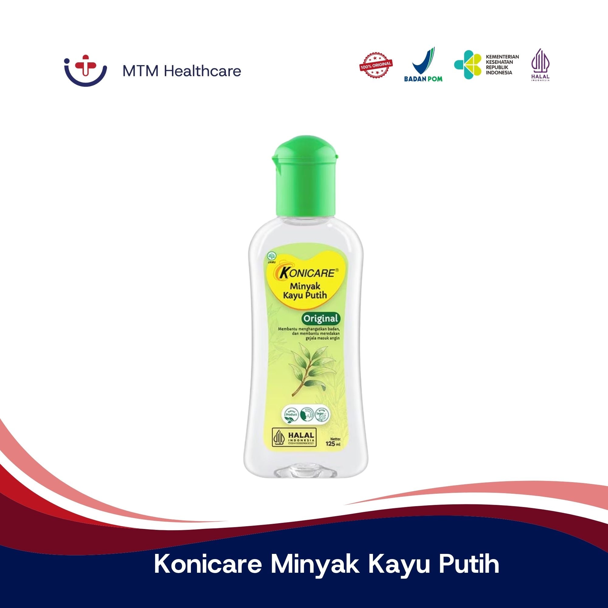 KONICARE MINYAK KAYU PUTIH 125 ML