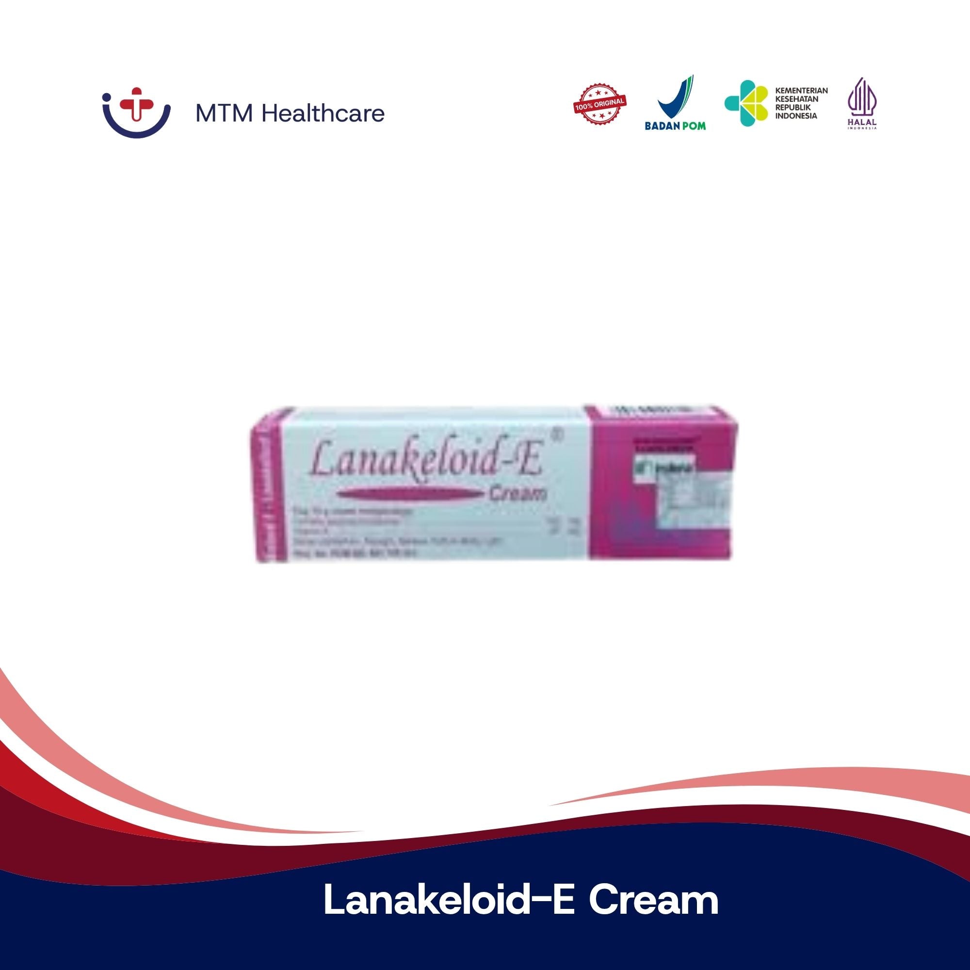 Lanakeloid-E Cream Tube 10 Gram