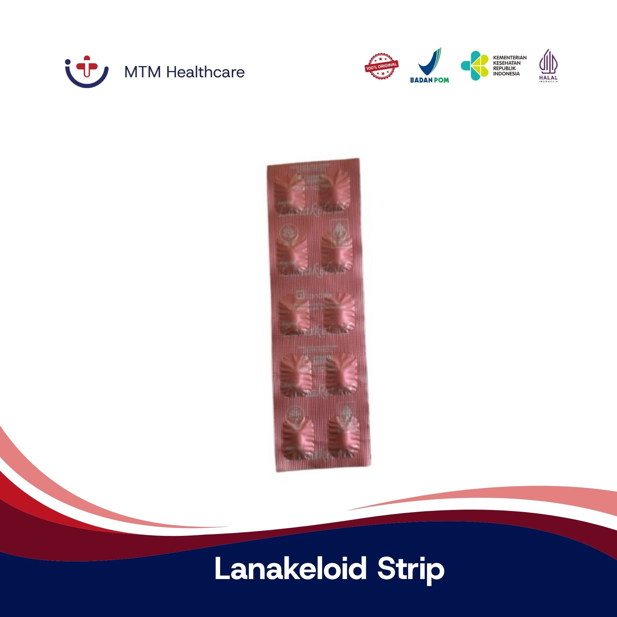 Lanakeloid Strip Isi 10 Tablet
