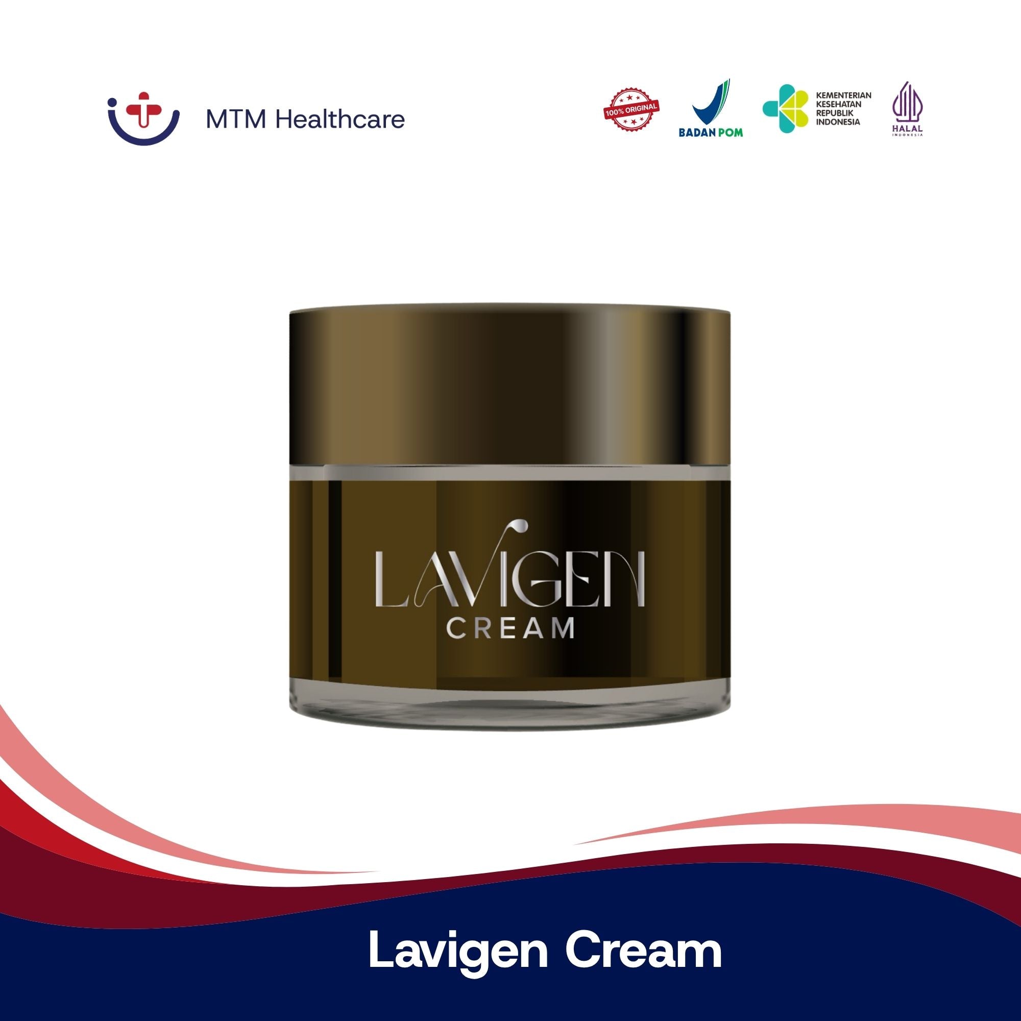 Lavigen Cream 30Gram Untuk Kulit Mencerahkan