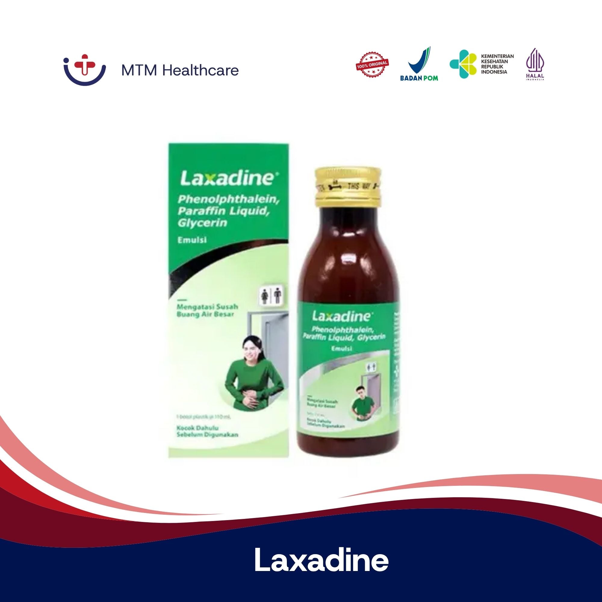 Laxadine 110ML Botol Untuk Sembelit
