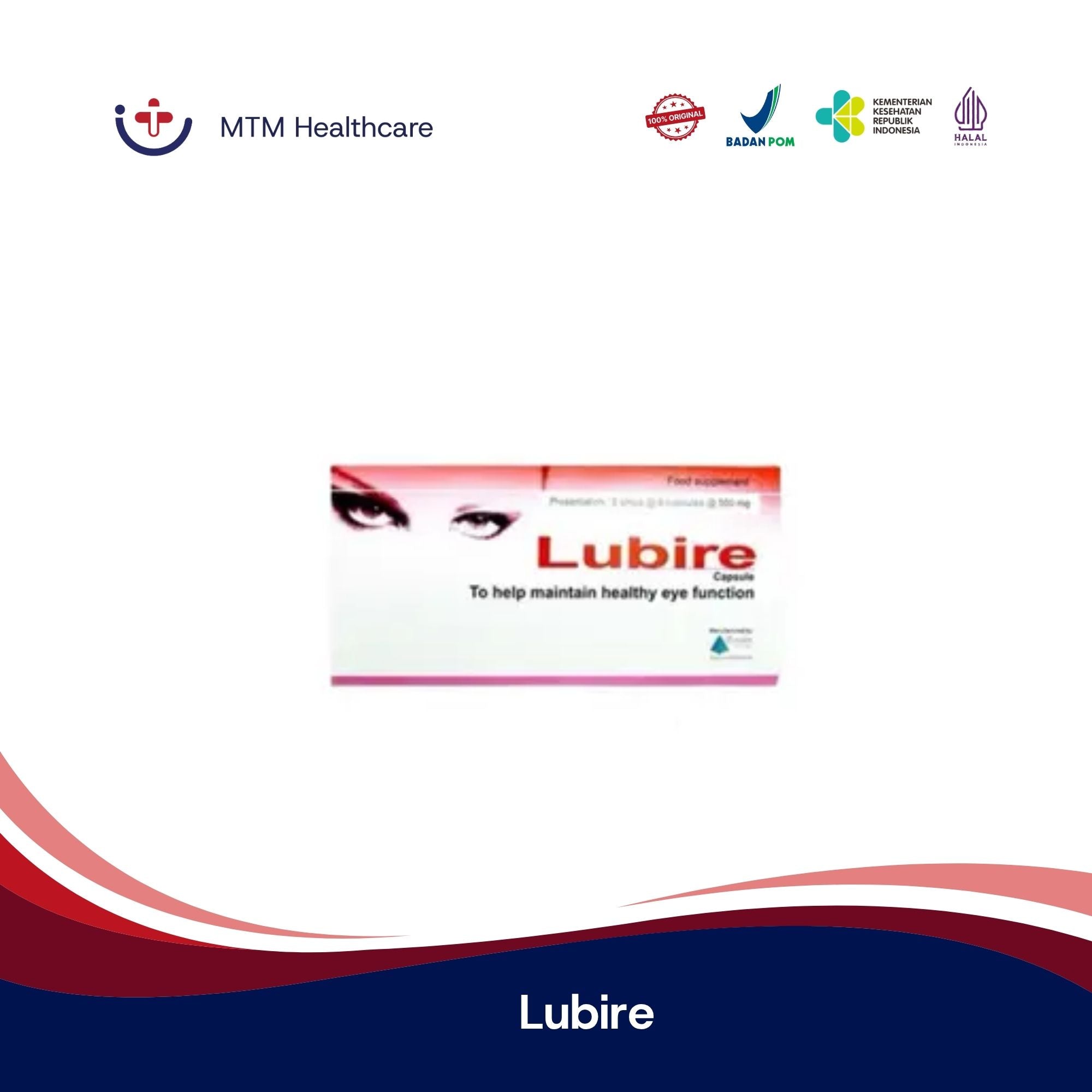 Lubire Box Isi 30 Tablet Vitamin Suplemen