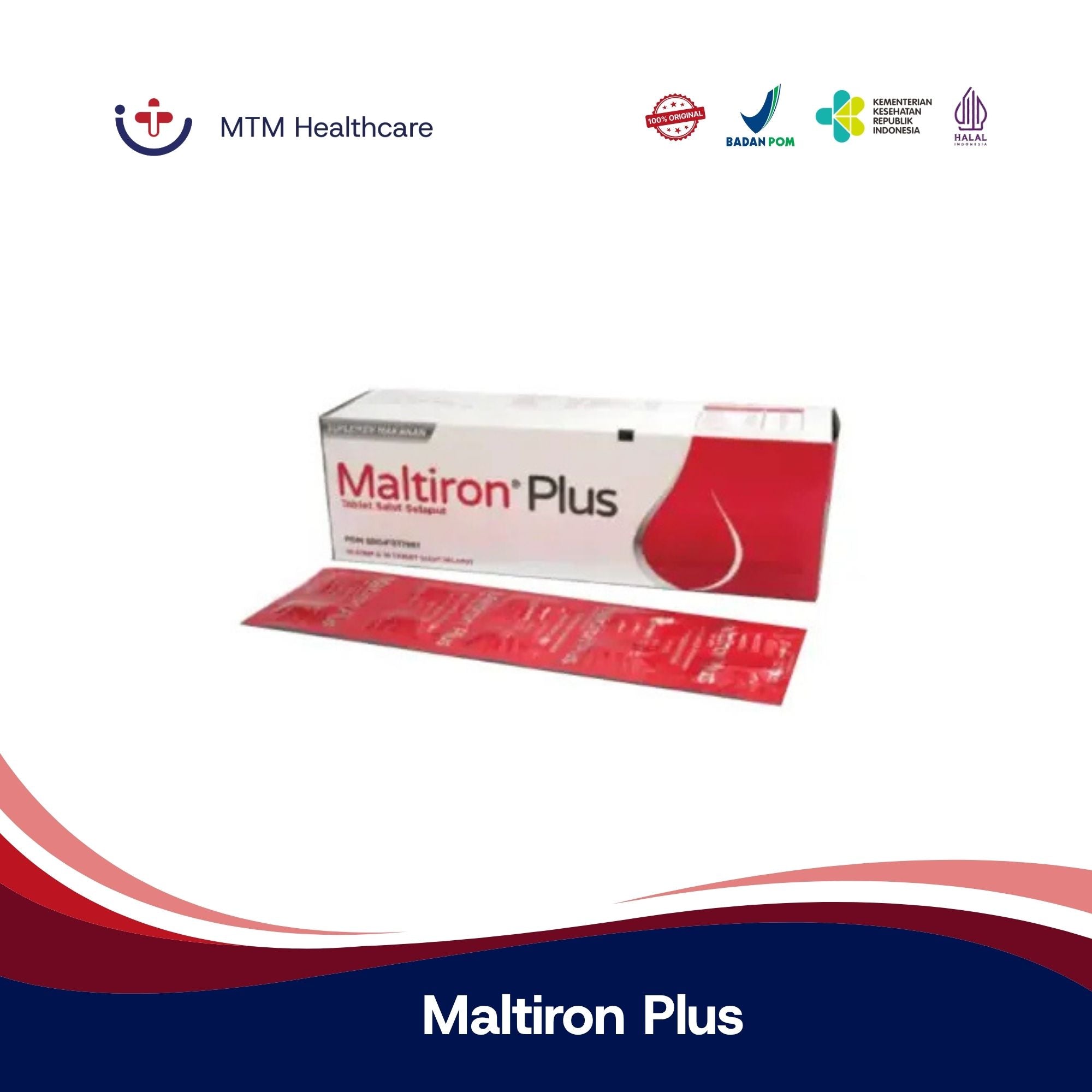 Maltiron Plus Isi 10 Tablet Multivitamin