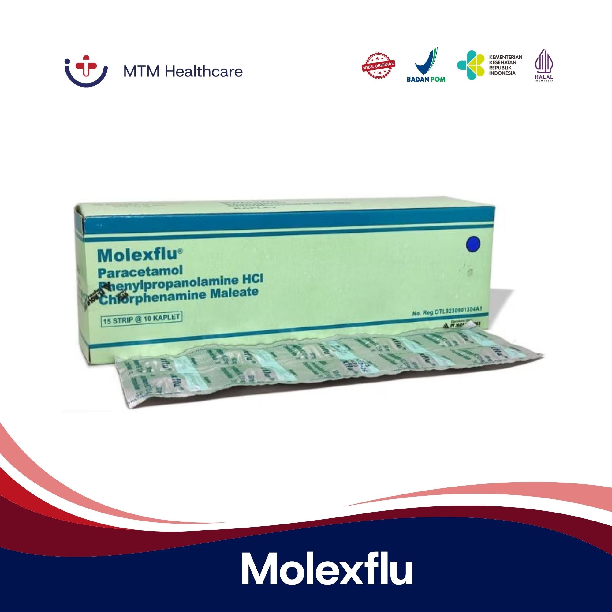 Molexflu Box Isi 150 Tablet