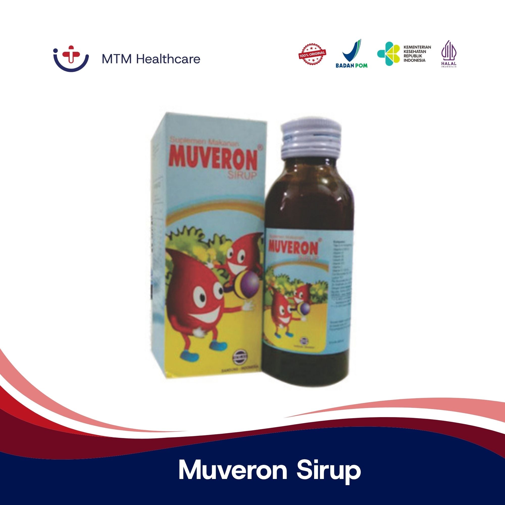 Muveron Sirup 100ML Vitamin Suplemen