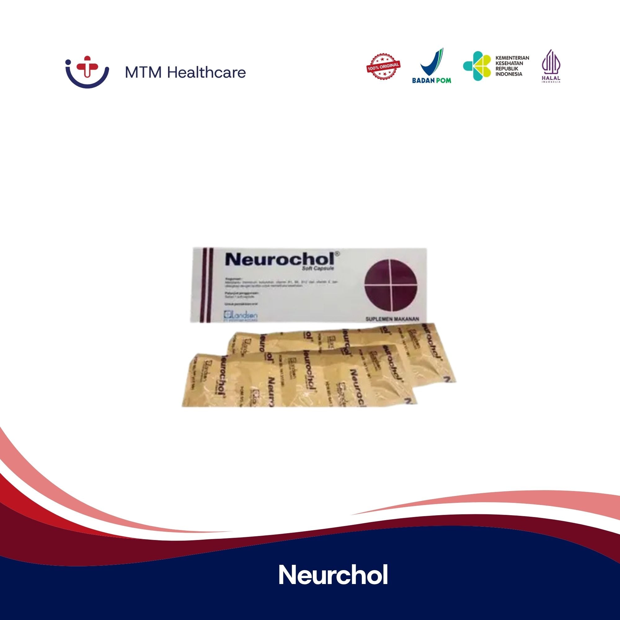 NEUROCHOL BOX ISI 50 KAPSUL