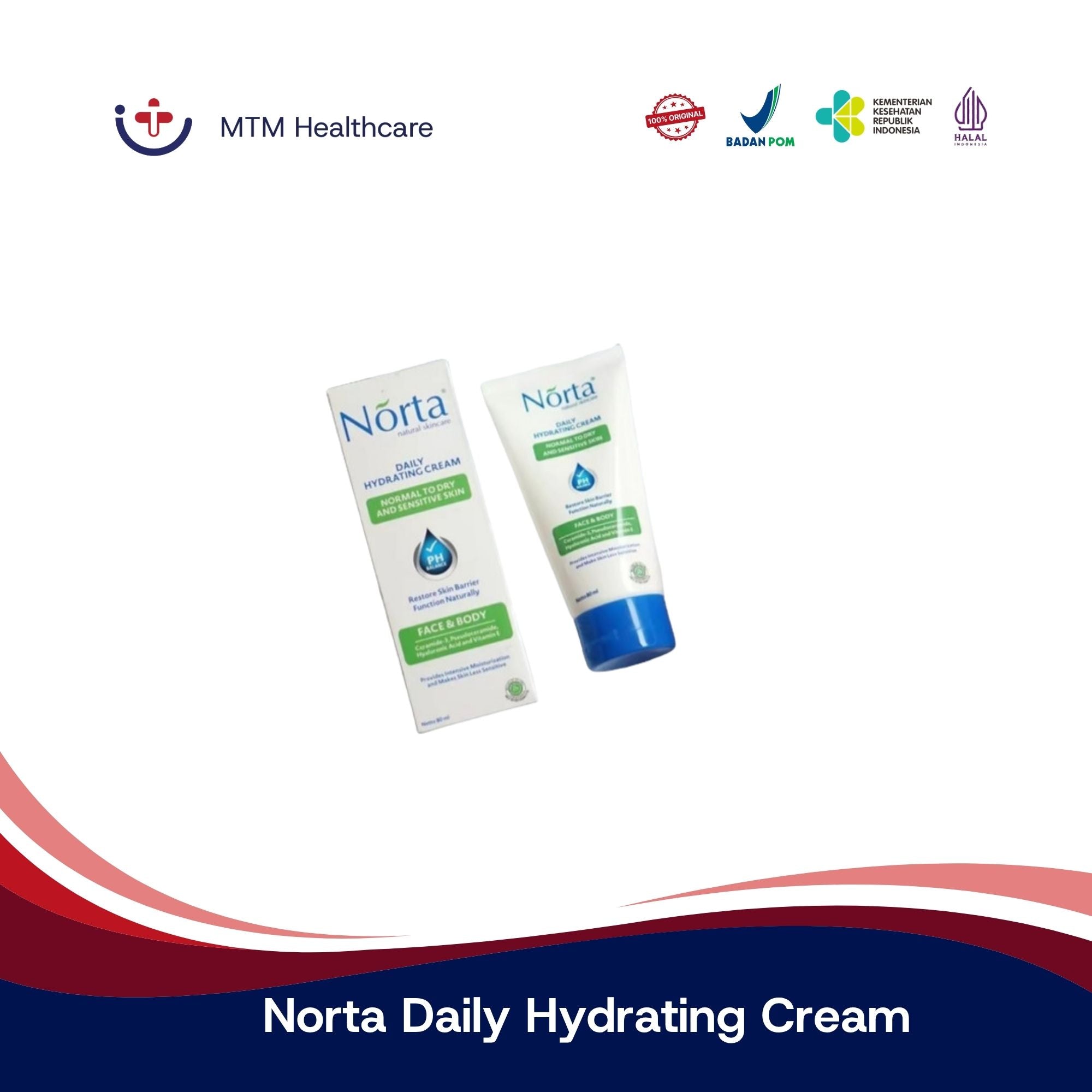 Norta Daily Hydrating Cream 80ML