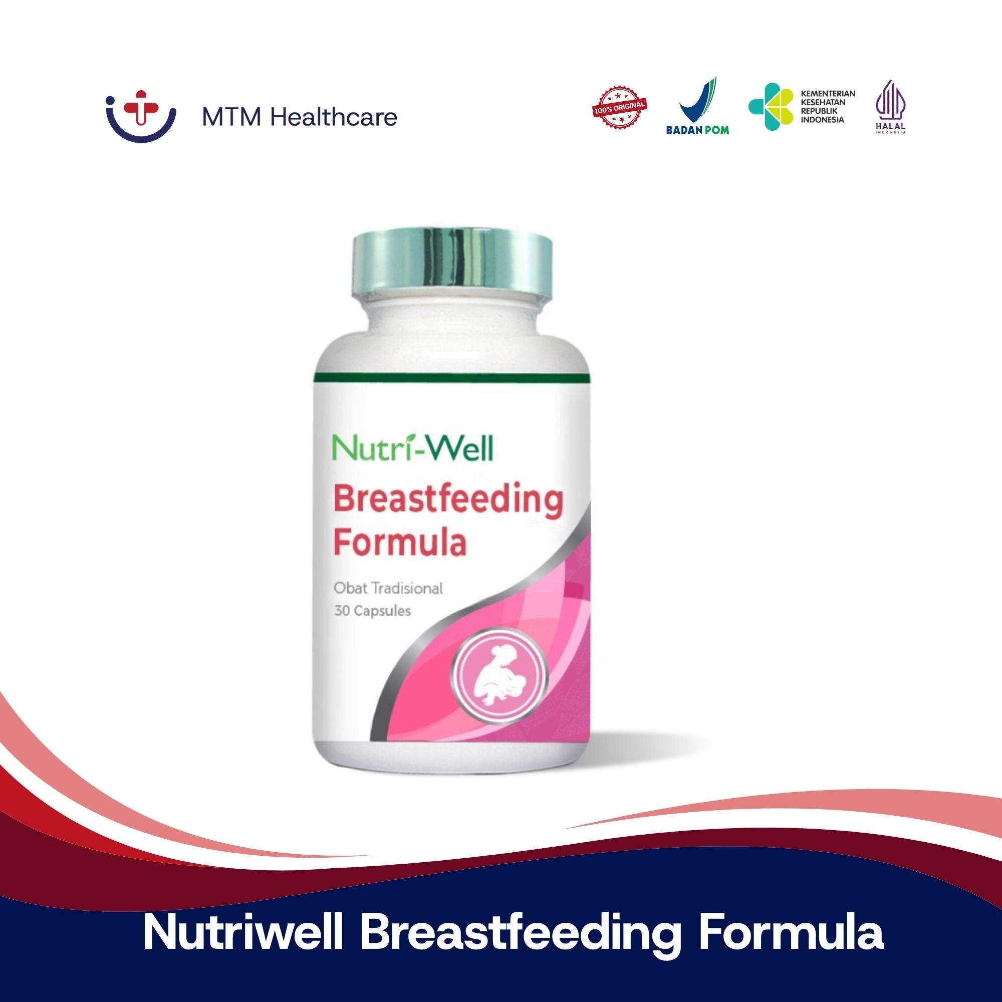 Nutriwell Breastfeeding Formula Isi 30 Kapsul