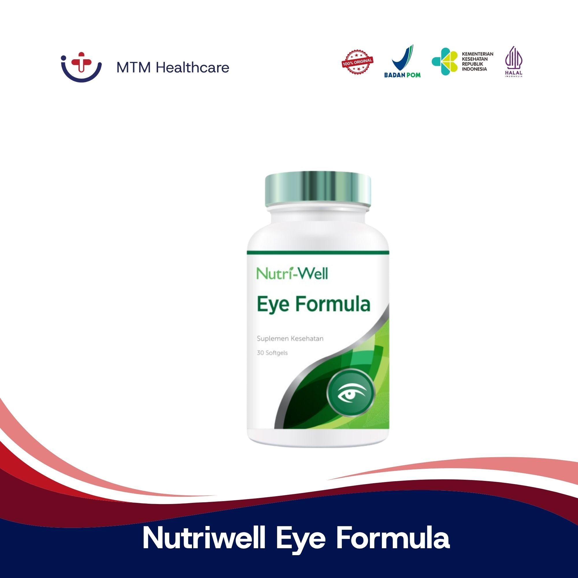 Nutriwell Eye Formula Isi 30 Softgels