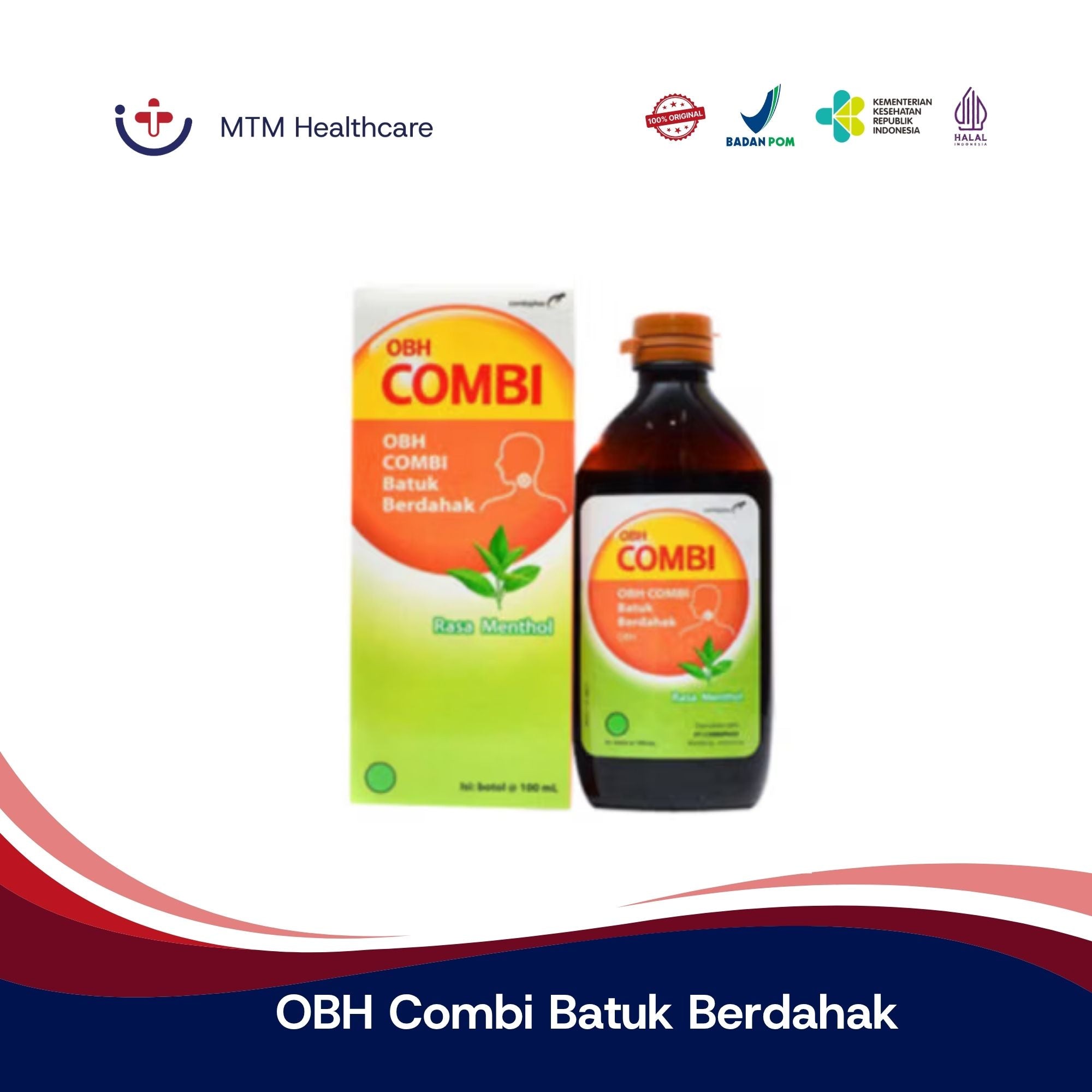 OBH COMBI BATUK BERDAHAK MENTHOL 100ML