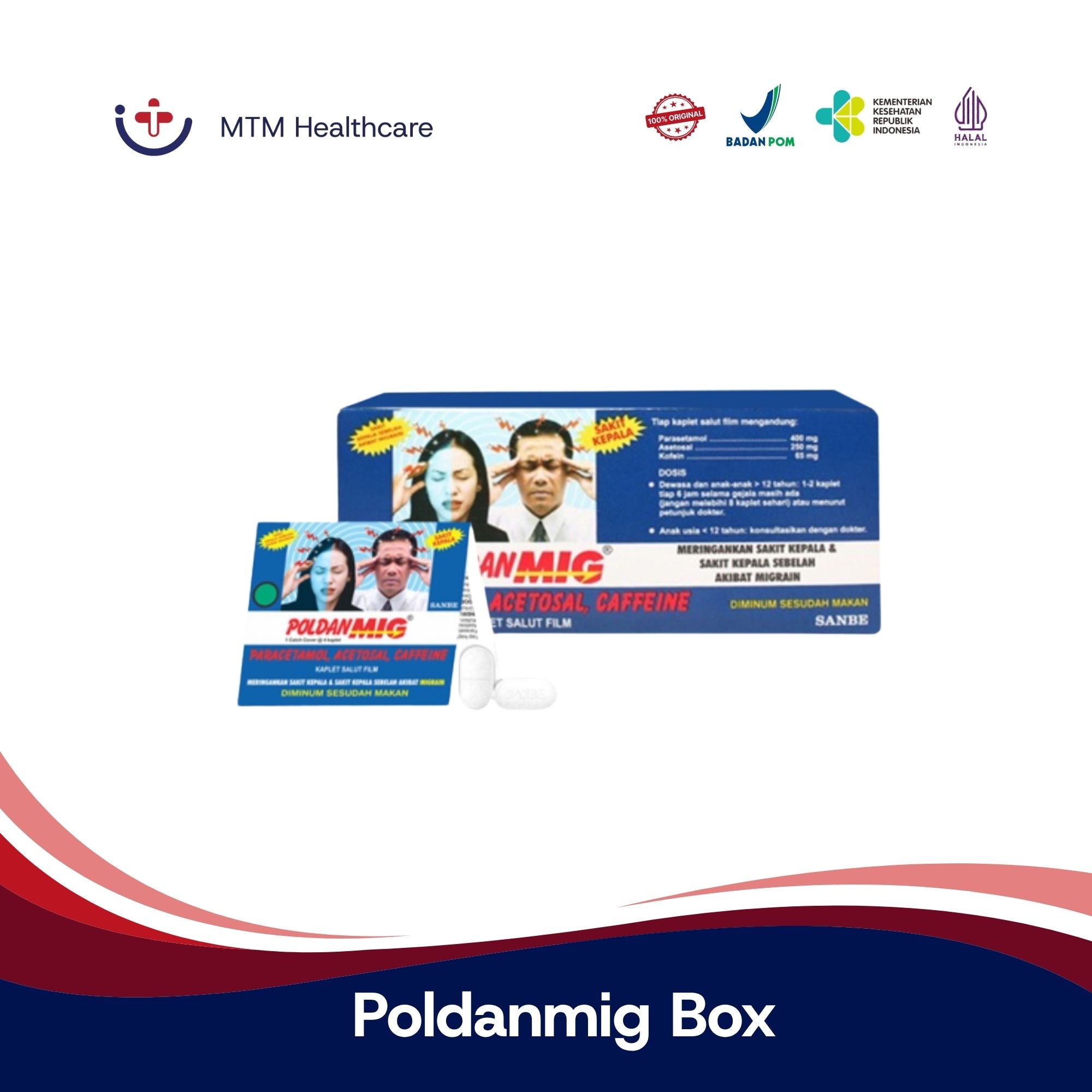 Poldanmig Box Isi 100 Tablet