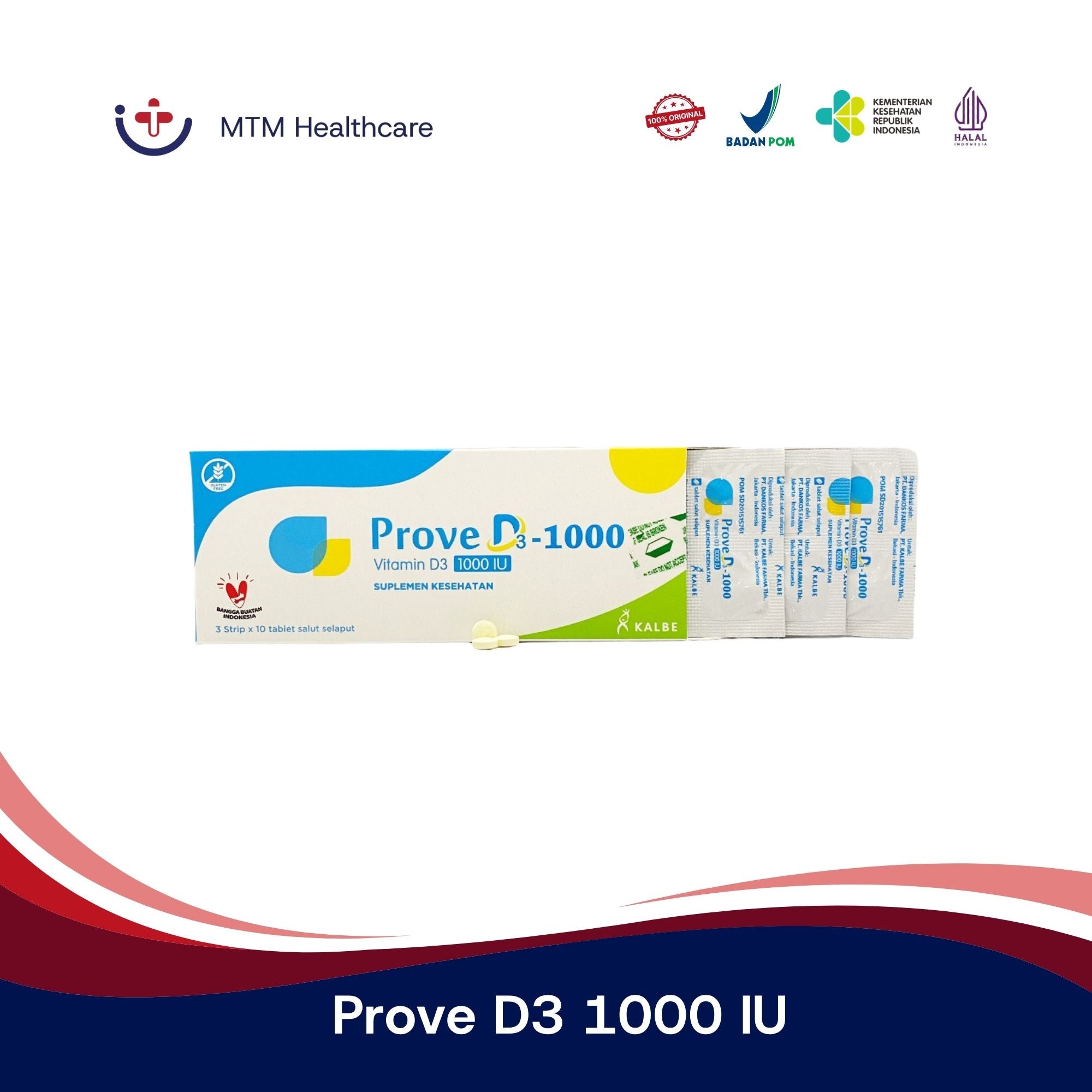 PROVE D3 1000 IU BOX 30 TABLET
