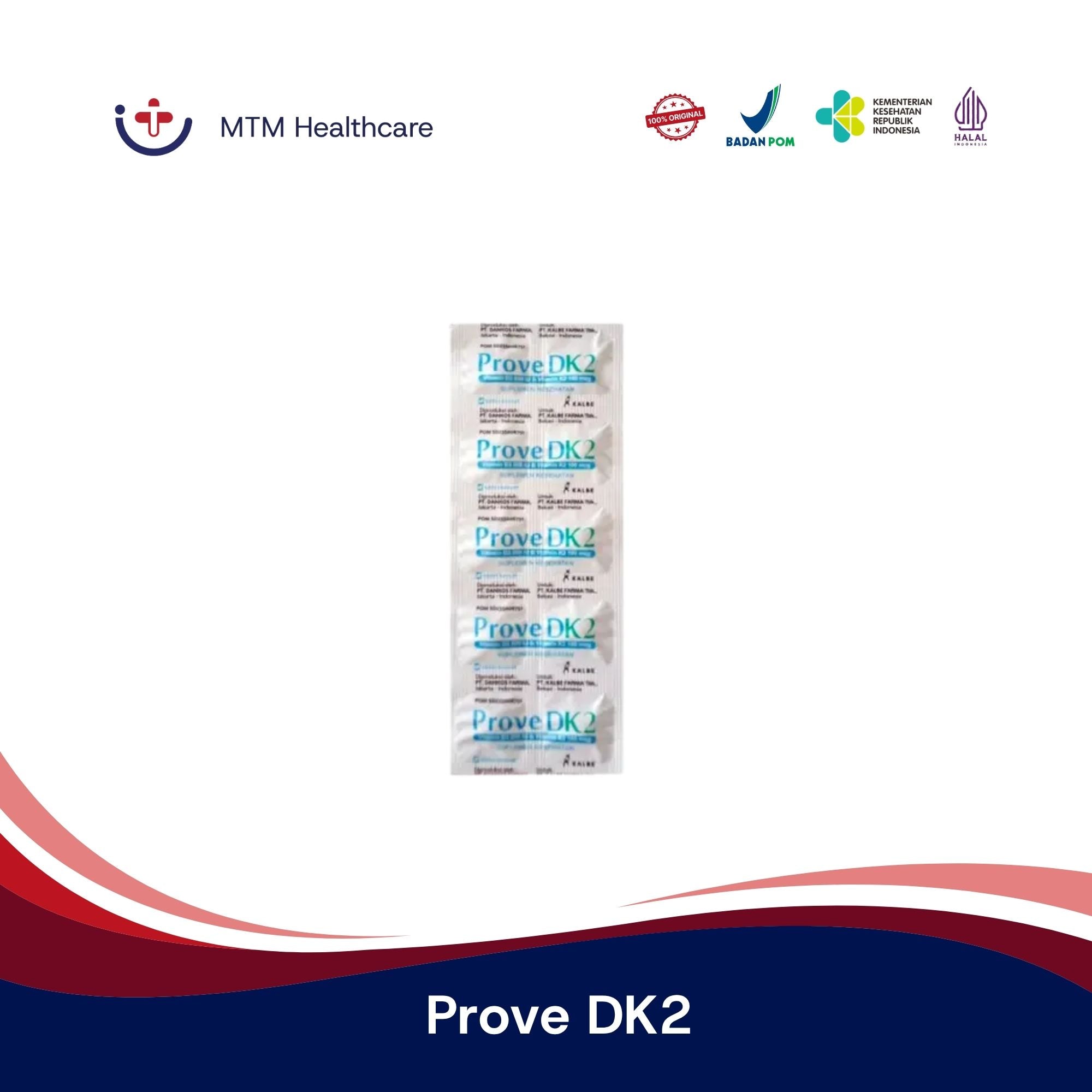 Prove DK2 Strip Isi 10 Tablet / Kaplet