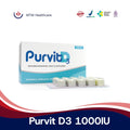 Purvit D3 1000IU Box Isi 30 Tablet