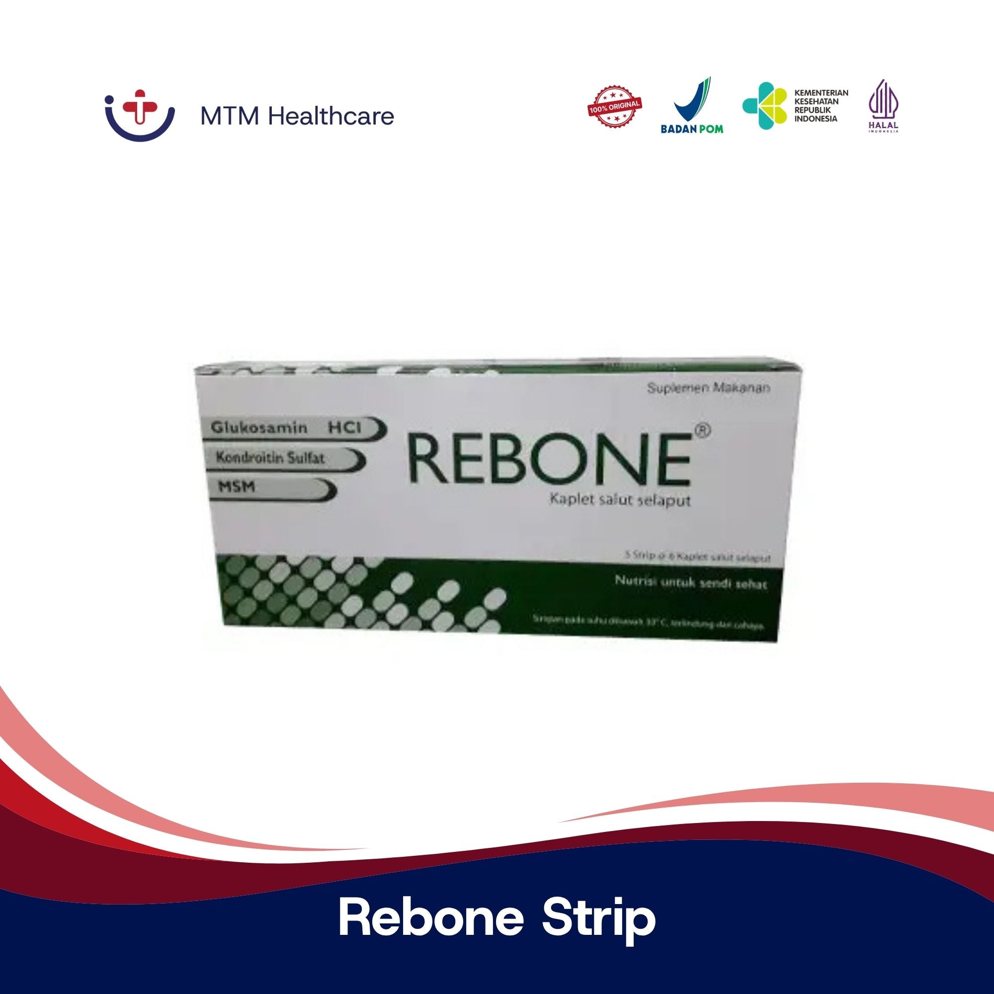 Rebone Strip Isi 6 Tablet