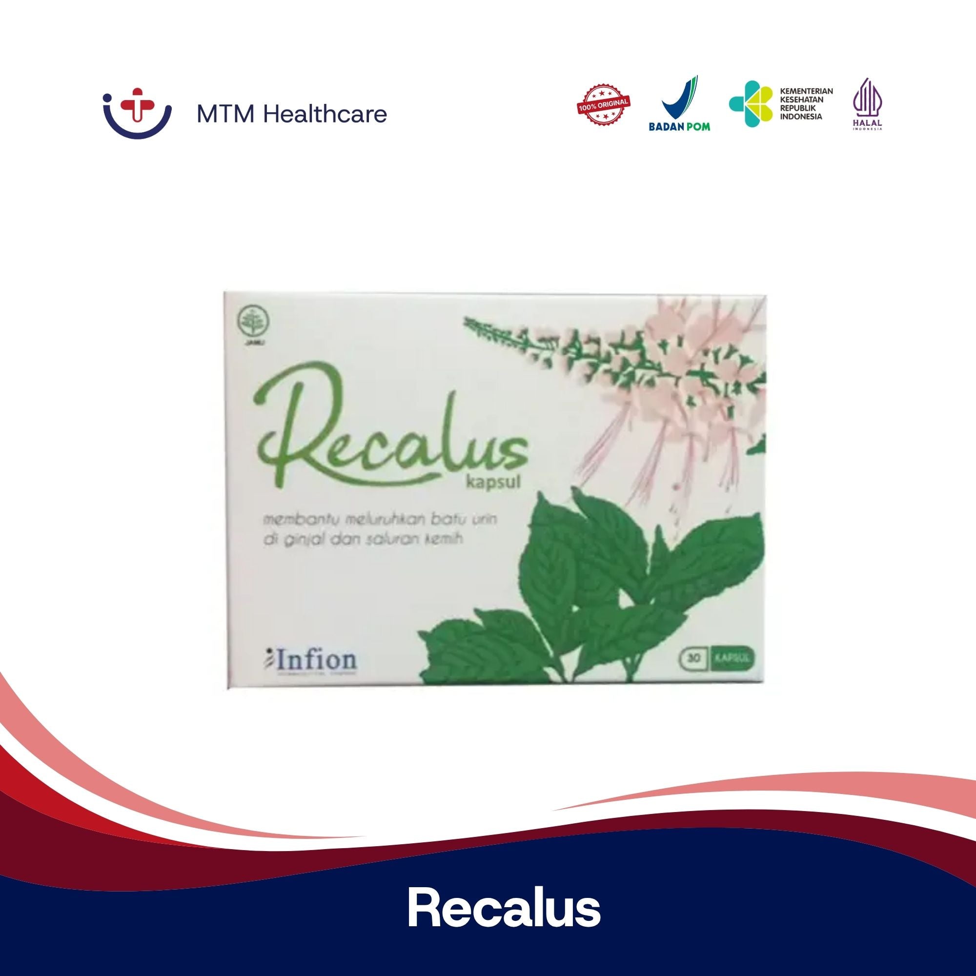 Recalus Box Isi 30 Tablet Vitamin Suplemen