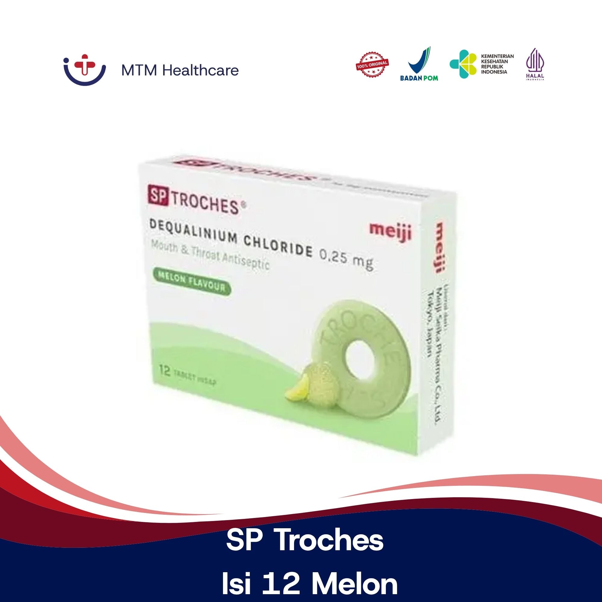 SP Troches Isi 12 Melon Tablet Hisap