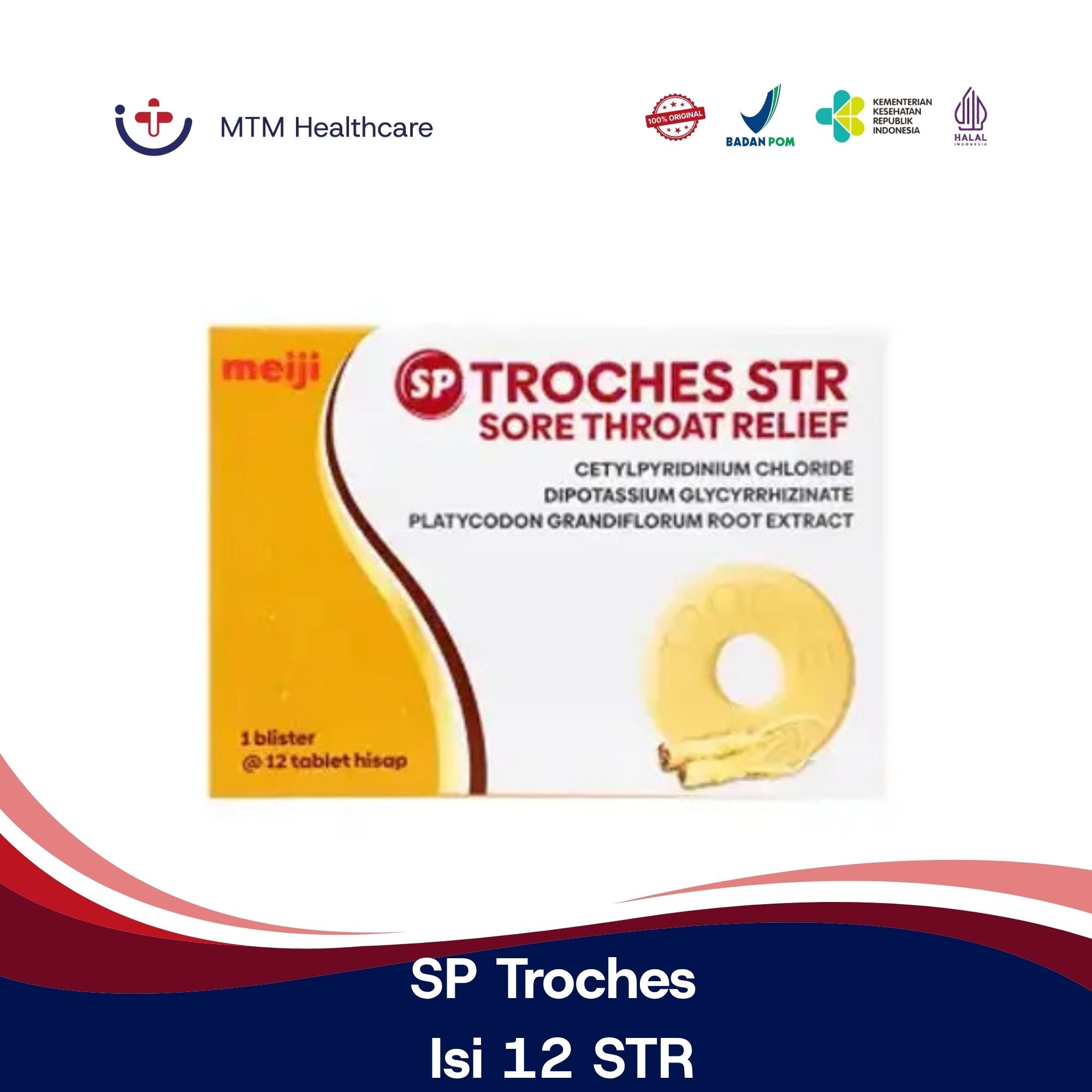 SP Troches Isi 12 STR Tablet Hisap