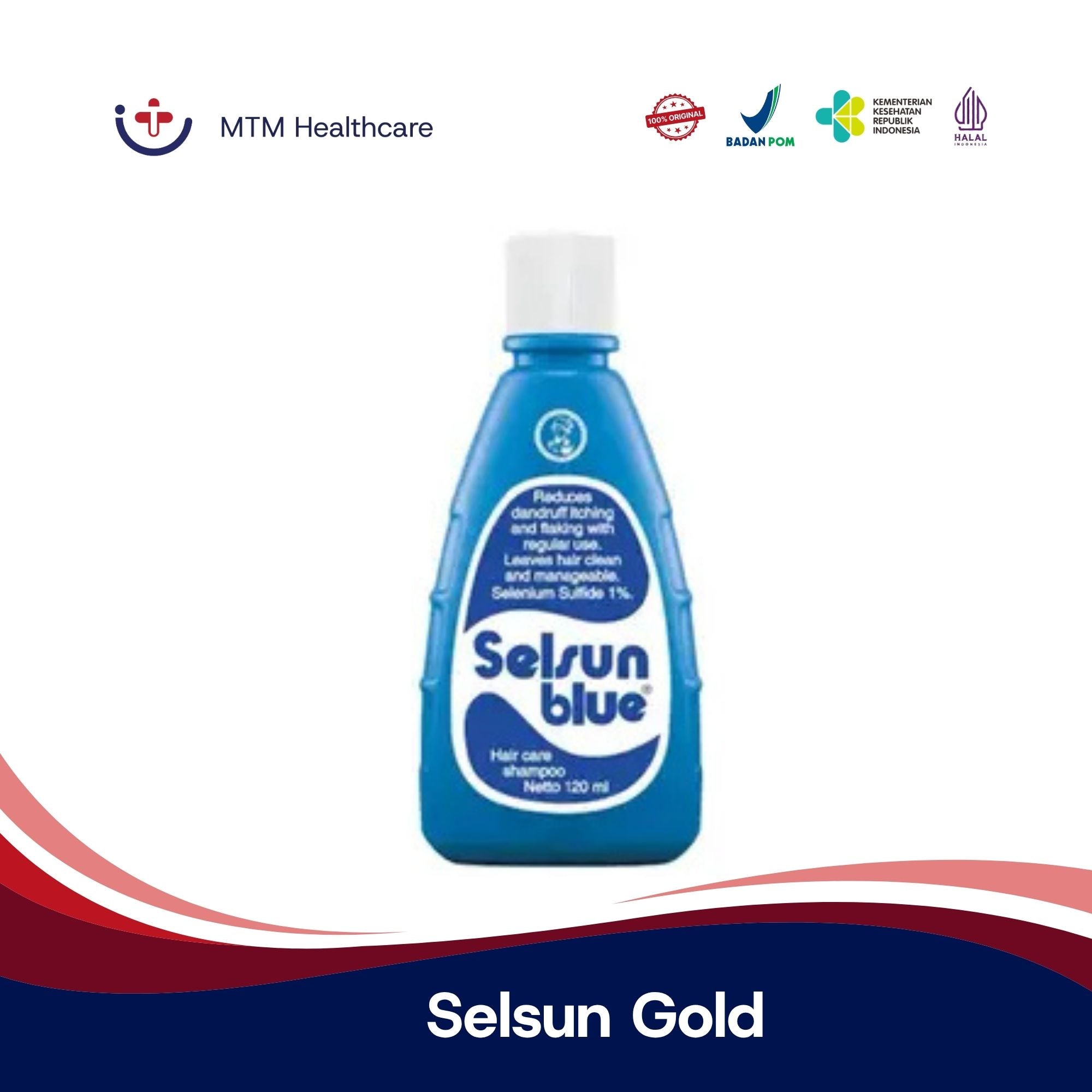 Selsun Shampoo Blue 60Ml & 120ML