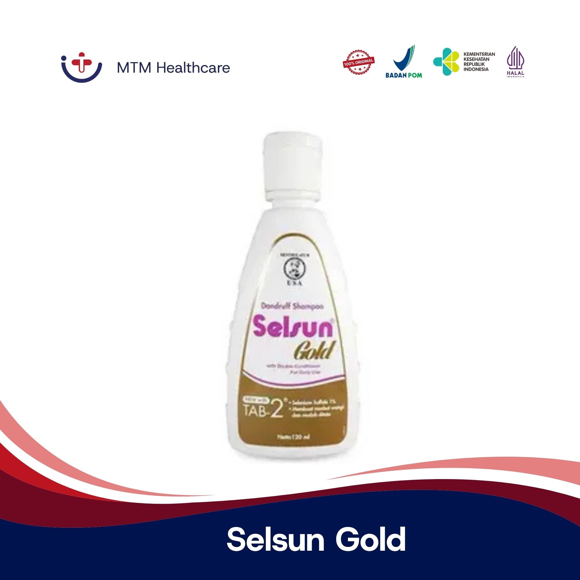 Selsun Gold Shampoo 120ML & 60ML