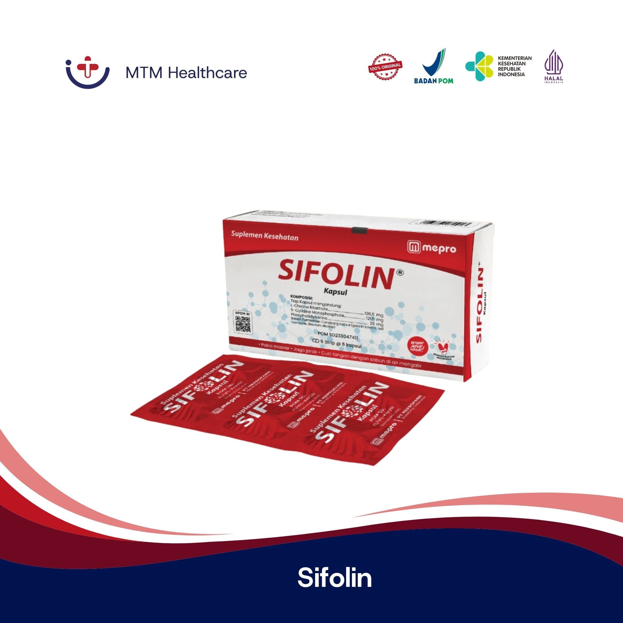 Sifolin Box Isi 30 Tablet Vitamin Suplemen