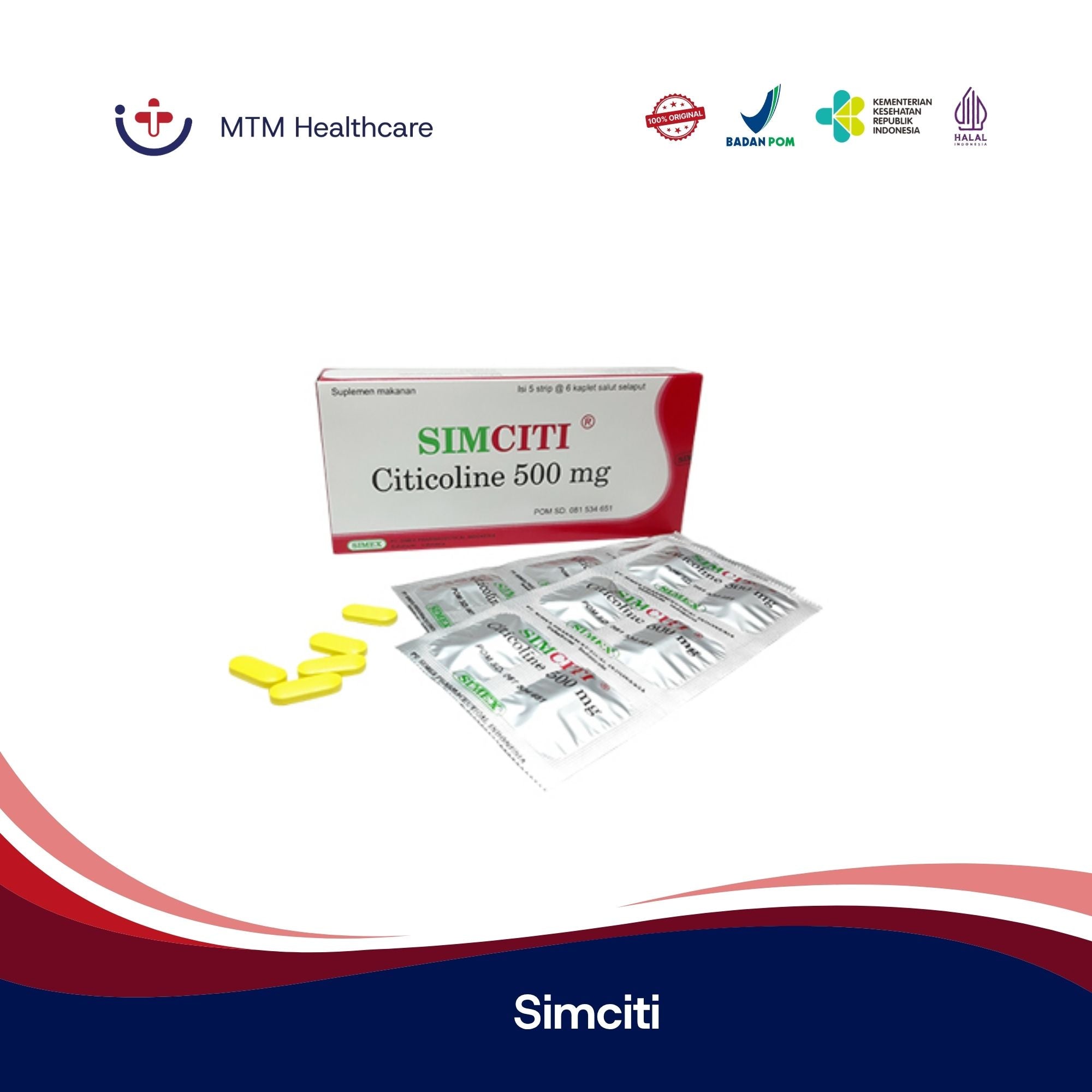 Vitamin Strip Simciti Isi 6 Tablet