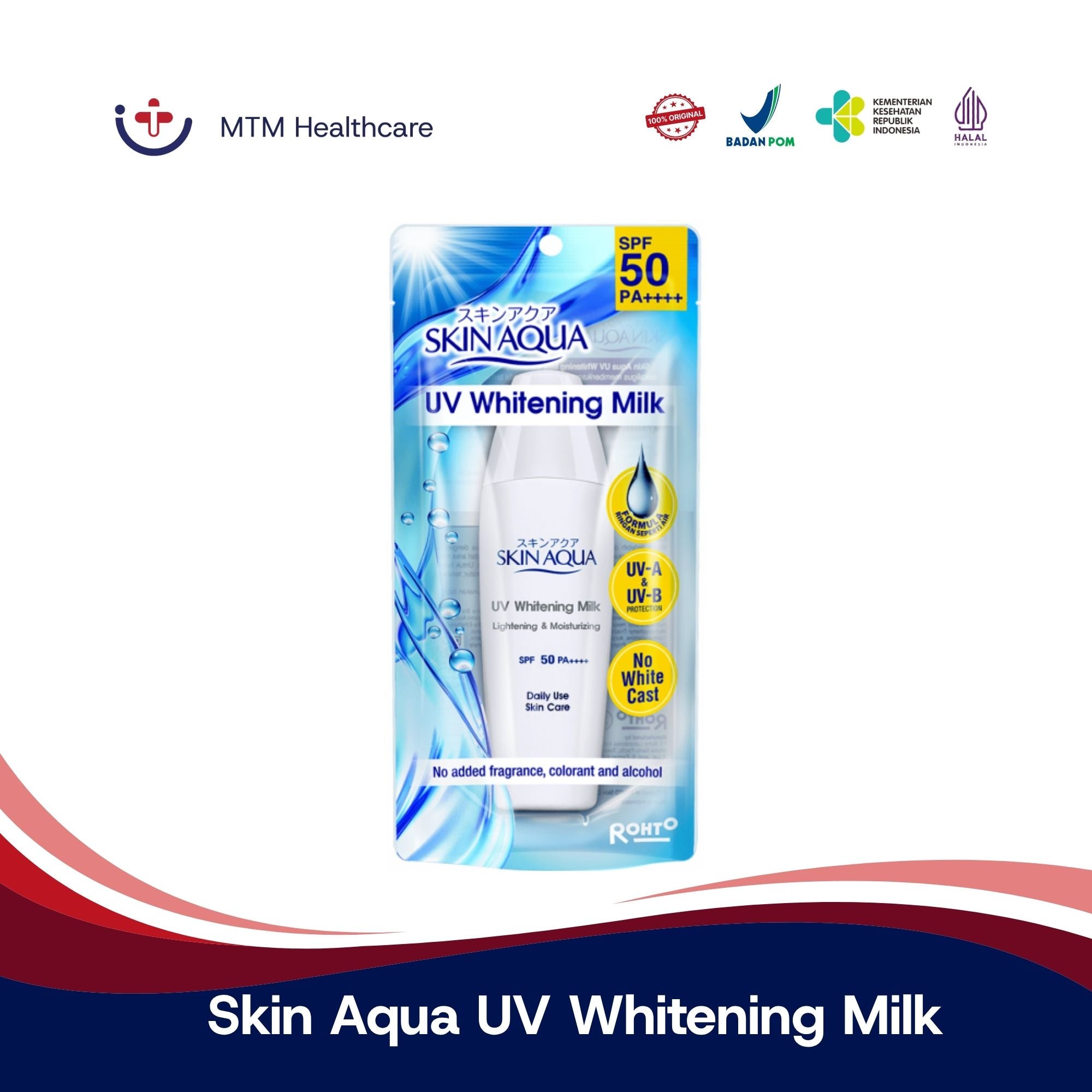 Skin Aqua UV Whitening Milk SPF50+++