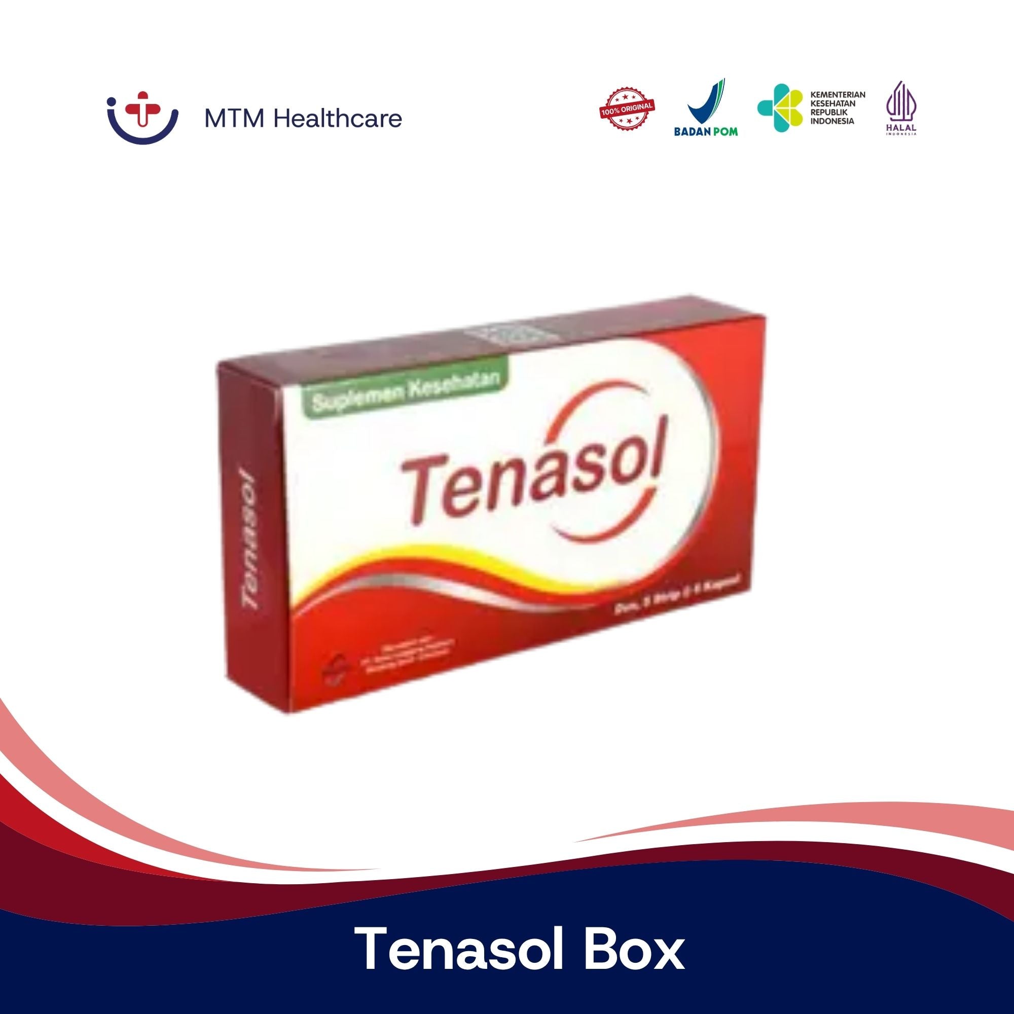 Tenasol Box Isi 30 Tablet Suplemen Kesehatan